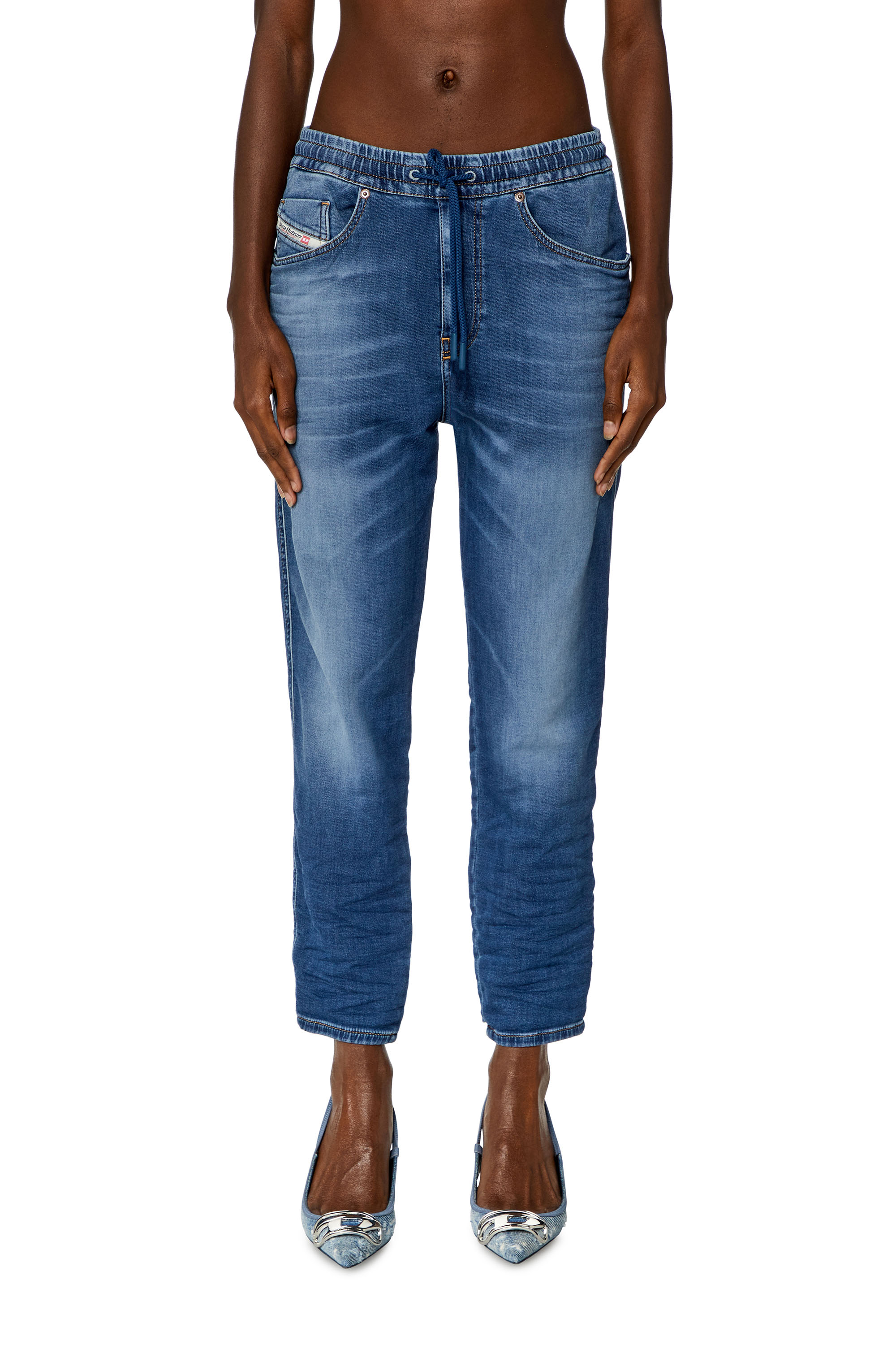 Diesel - Boyfriend 2041 D-Fayza Joggjeans® 068HY, Medium blue - Image 2