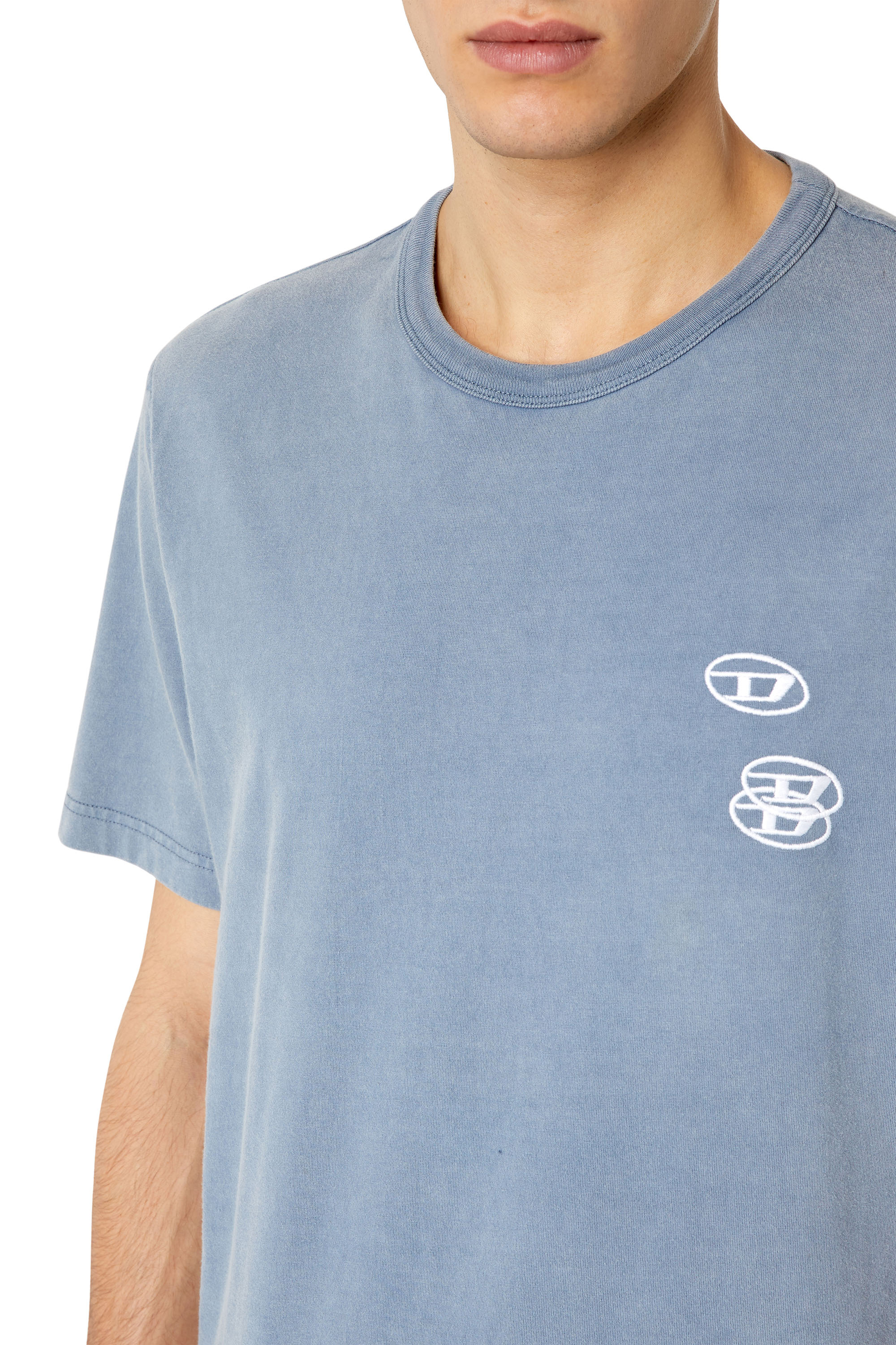 Diesel - T-JUST-G14, Light Blue - Image 5