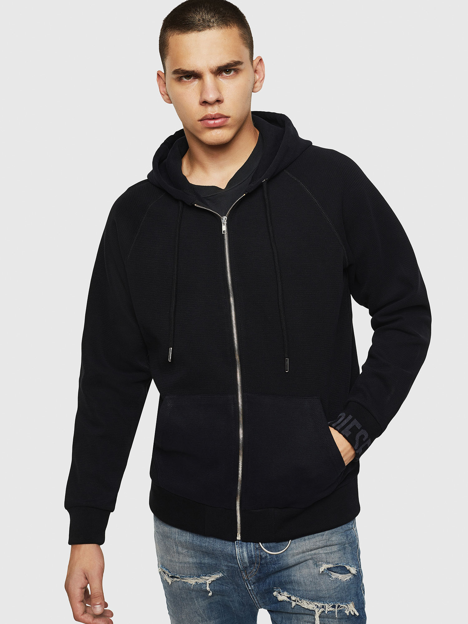 S-ERGEY, Black Diesel - S-ERGEY, Black - Sweaters - Image 1