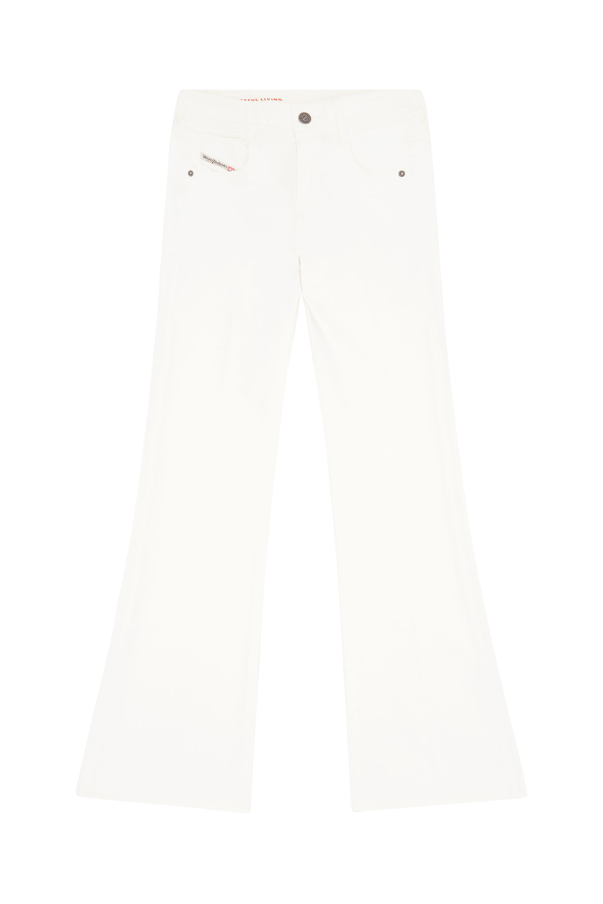 Diesel - Bootcut and Flare Jeans 1969 D-Ebbey 09D63, White - Image 6