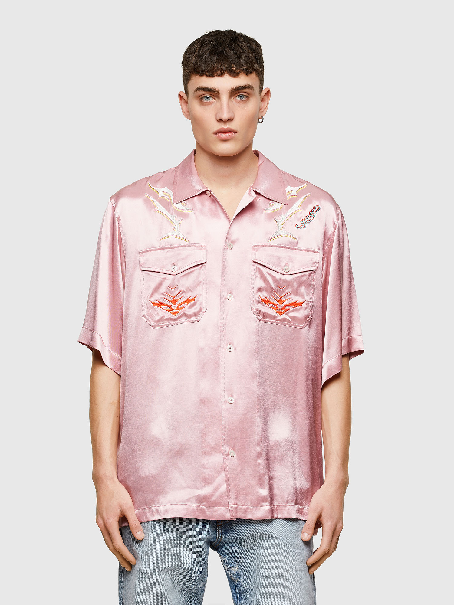 S-MITCH, Pink Diesel - S-MITCH, Pink - Shirts - Image 1