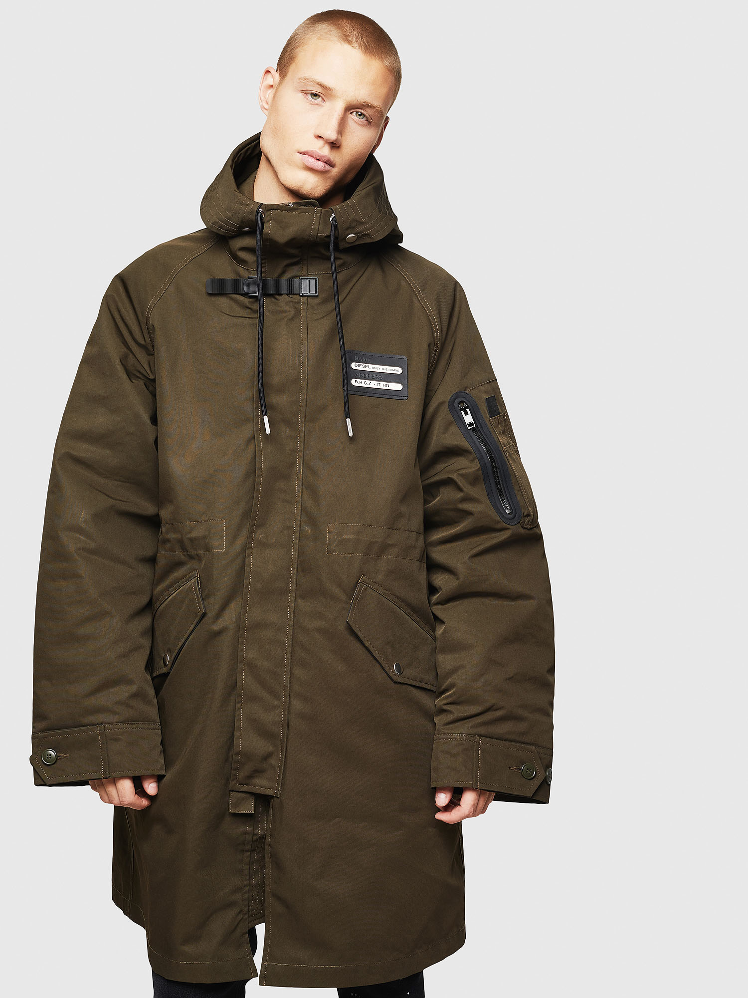 W-KOBEC, Military Green Diesel - W-KOBEC, Military Green - Winter Jackets - Image 1