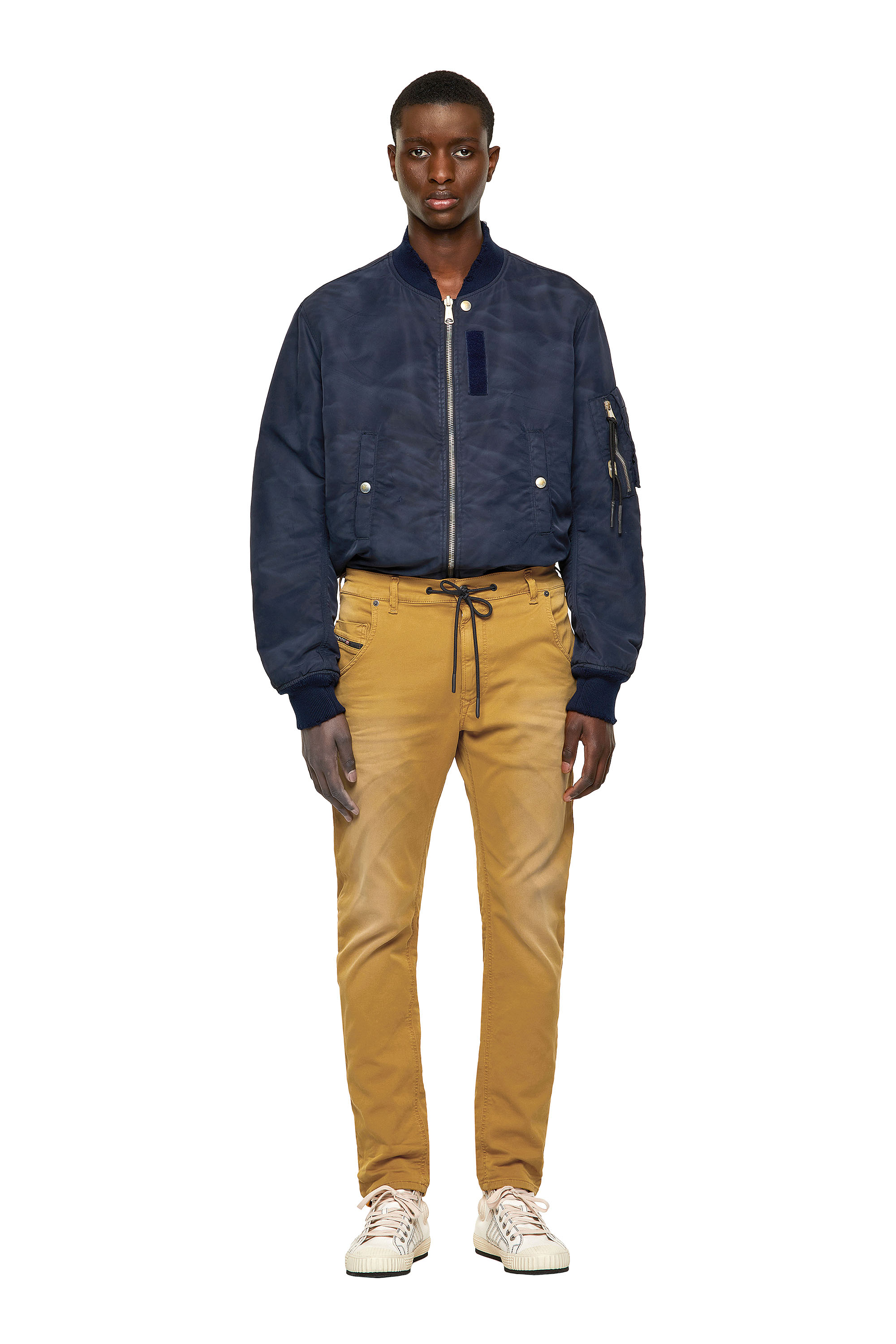 Diesel - Krooley JoggJeans® 0670M Tapered, Light Brown - Image 5