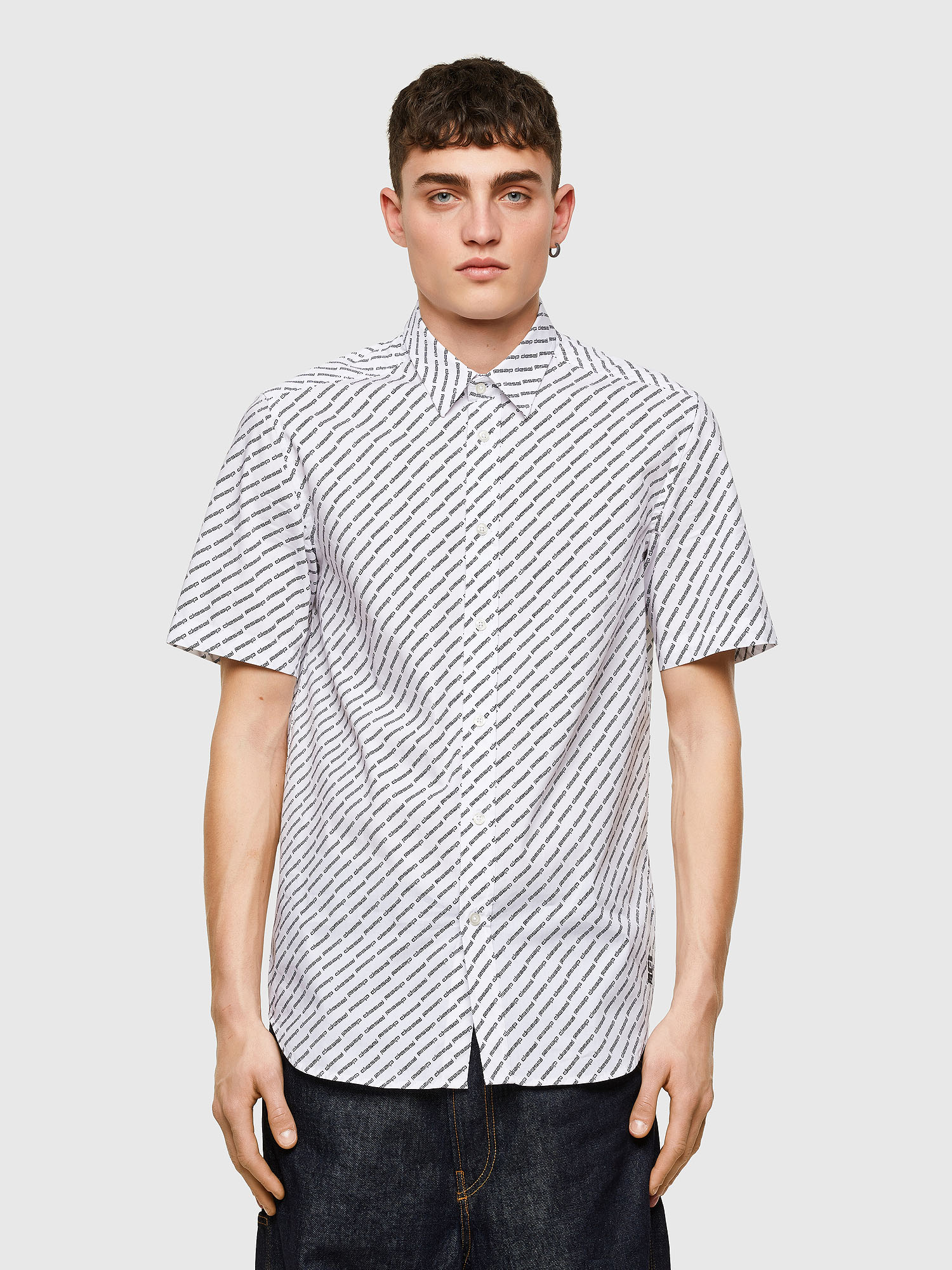 S-RILEY-SHO-KA-C, White Diesel - S-RILEY-SHO-KA-C, White - Shirts - Image 1