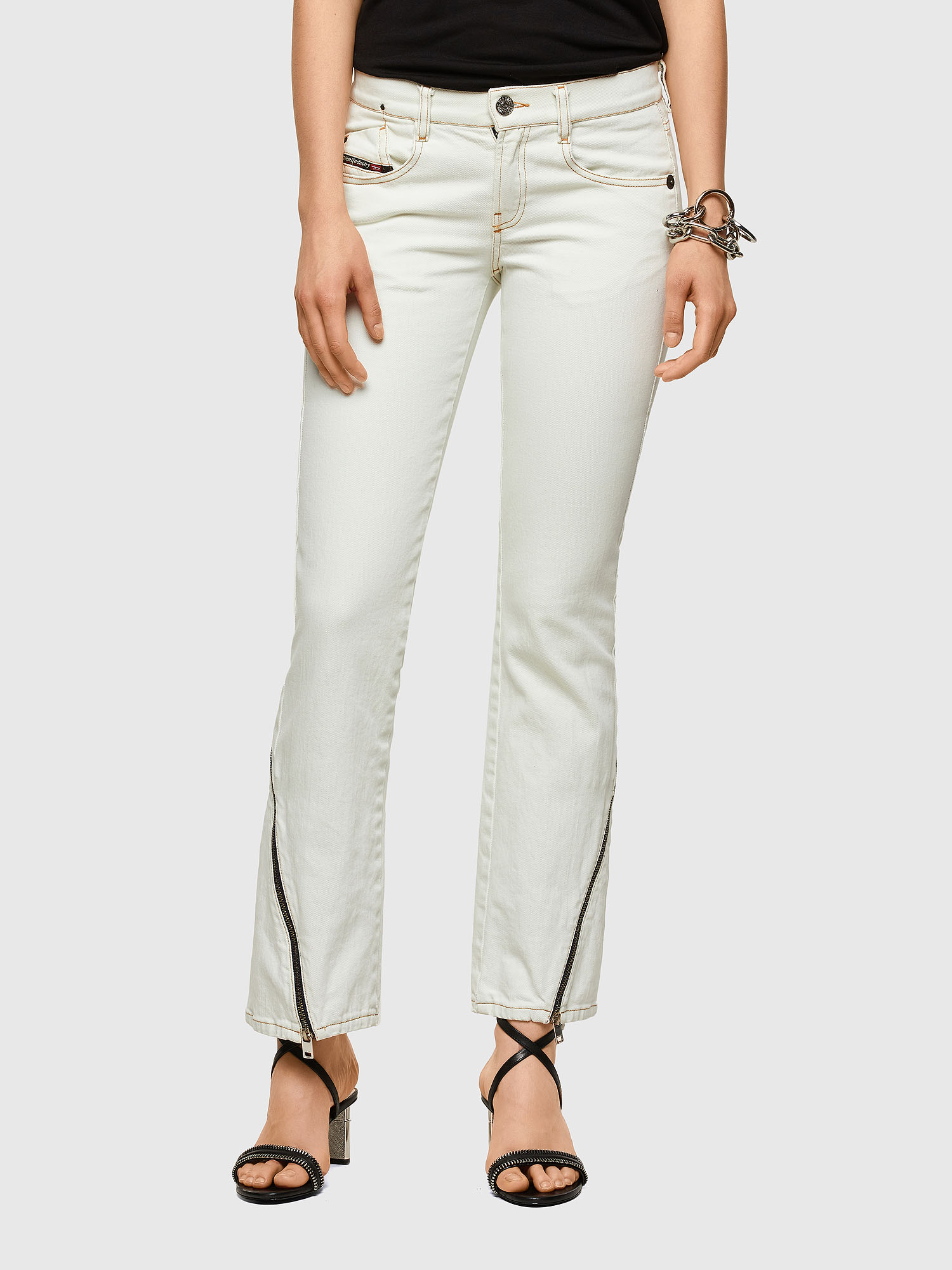 D-Ebbey 009ZA, White Diesel - D-Ebbey 009ZA, White - Jeans - Image 1