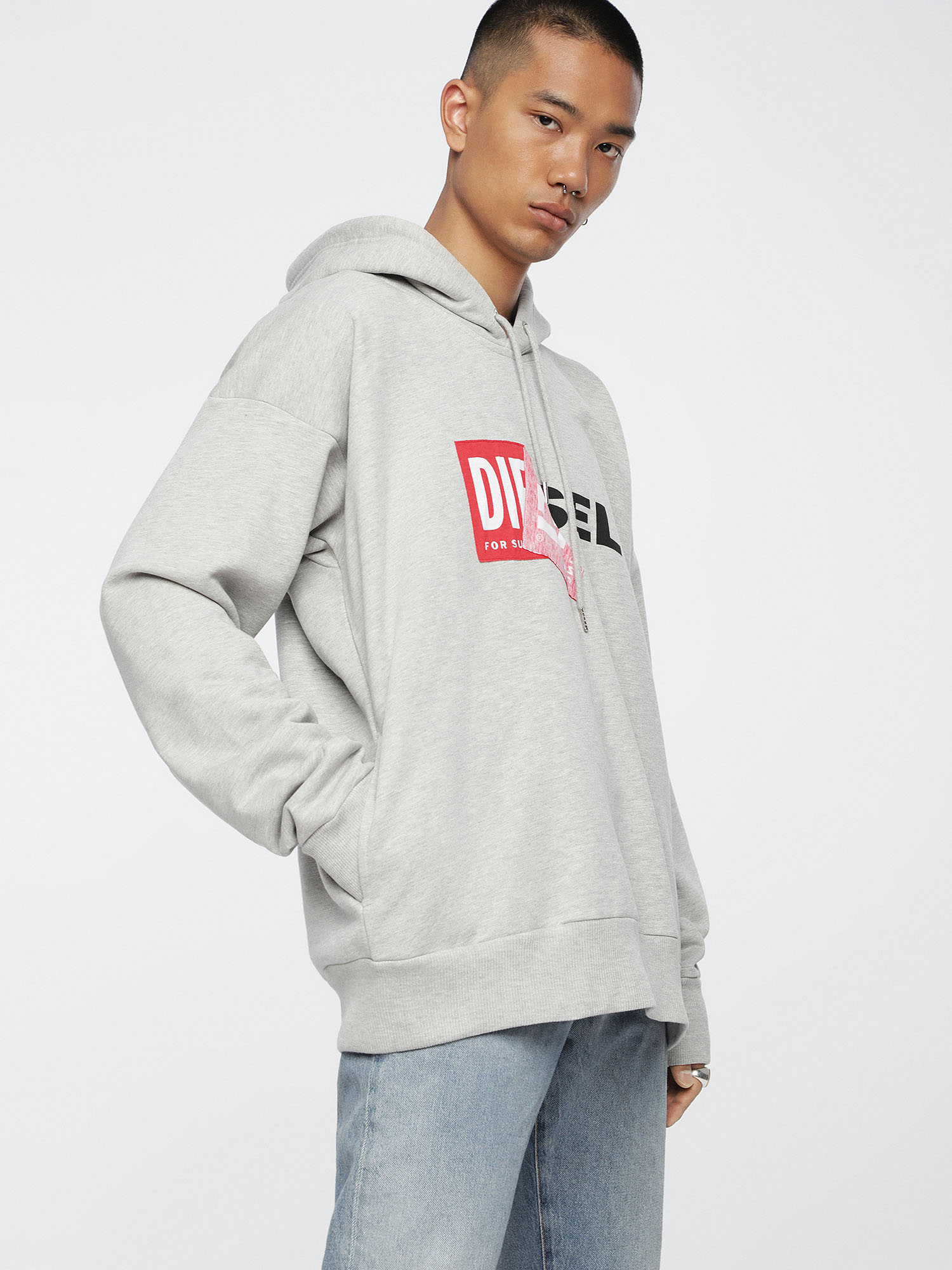 S-ALBY, Light Grey Diesel - S-ALBY, Light Grey - Sweaters - Image 1