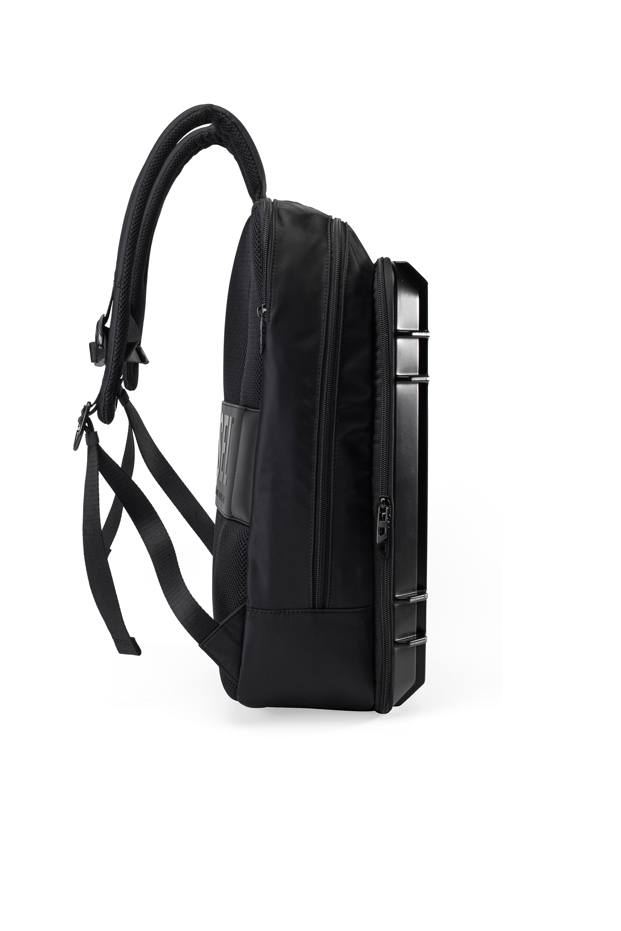 Diesel - DIESEL PC STRONG IMAGE BACKPACK- DSB005, Unisex's Rugged travel backpack in Black - 4