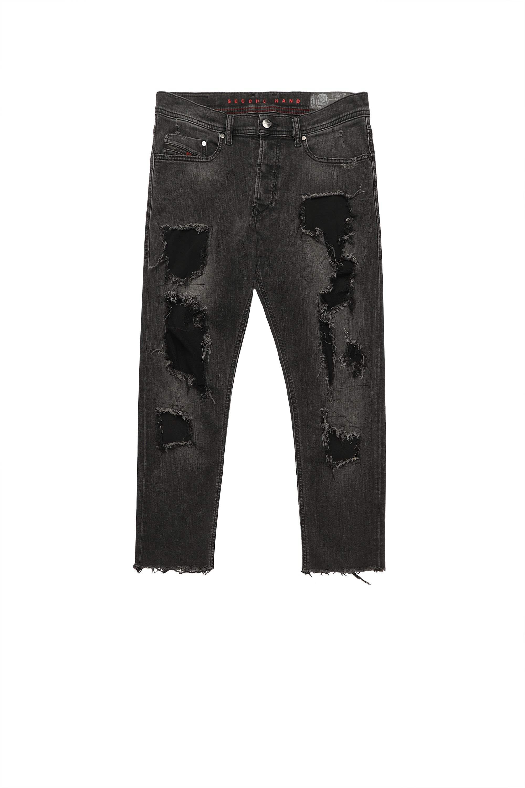 Diesel - TEPPHAR, Man's Diesel Man - Jeans Black/Dark grey in Black/Dark grey - 1