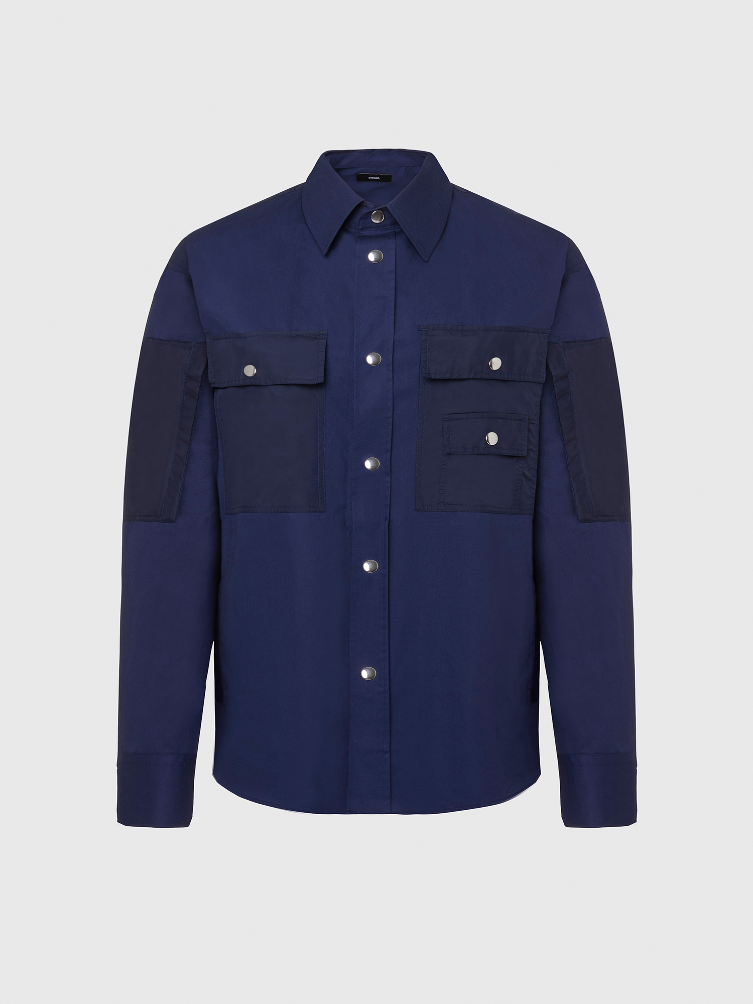 S-AUSTIN, Blue Diesel - S-AUSTIN, Blue - Shirts - Image 1