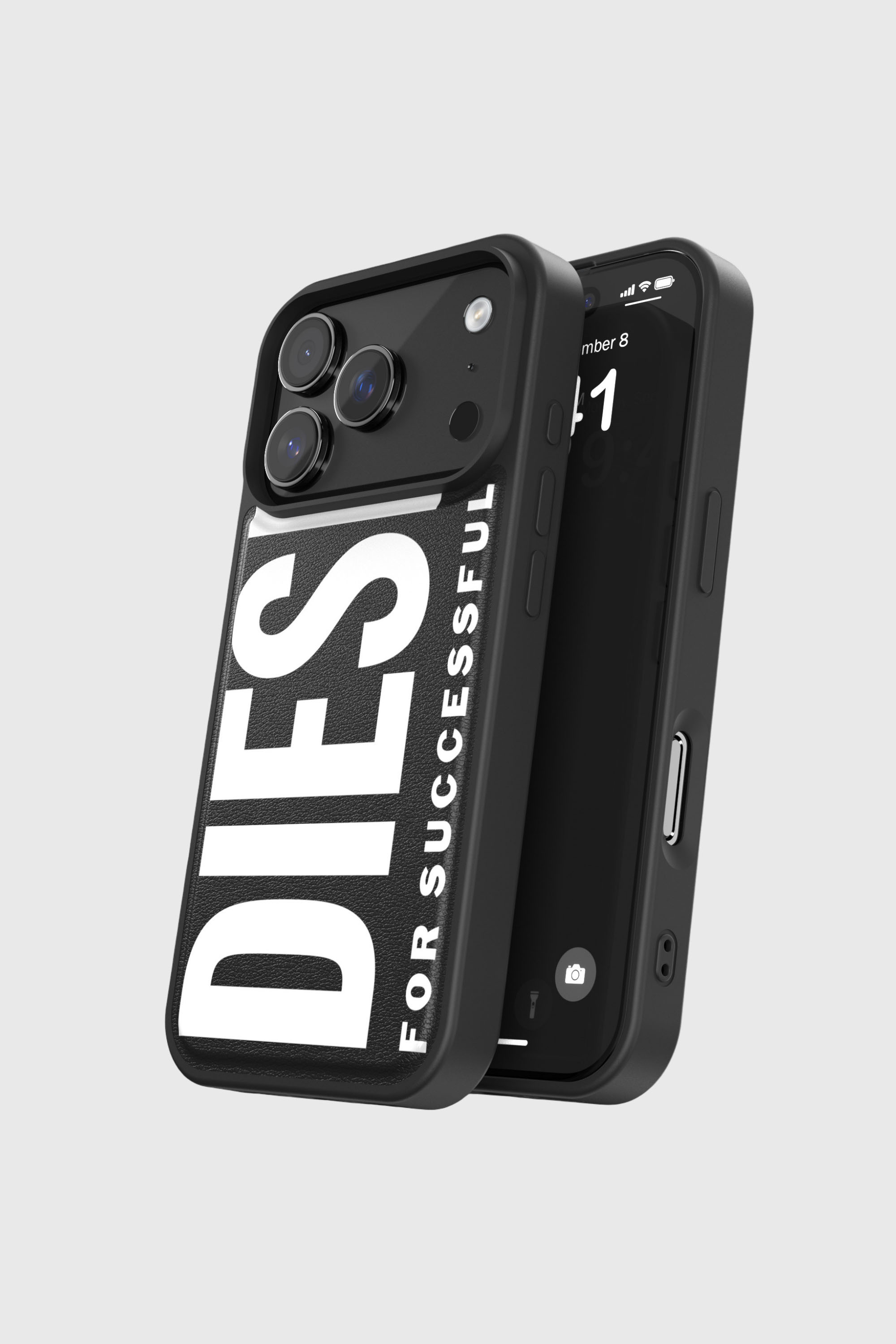 iPhoneアクセサリー DIESEL FSL Bumper Case iPhone 17 Pro Max Women's Moulded case with magsafe for iPhone 17 Pro | Black
