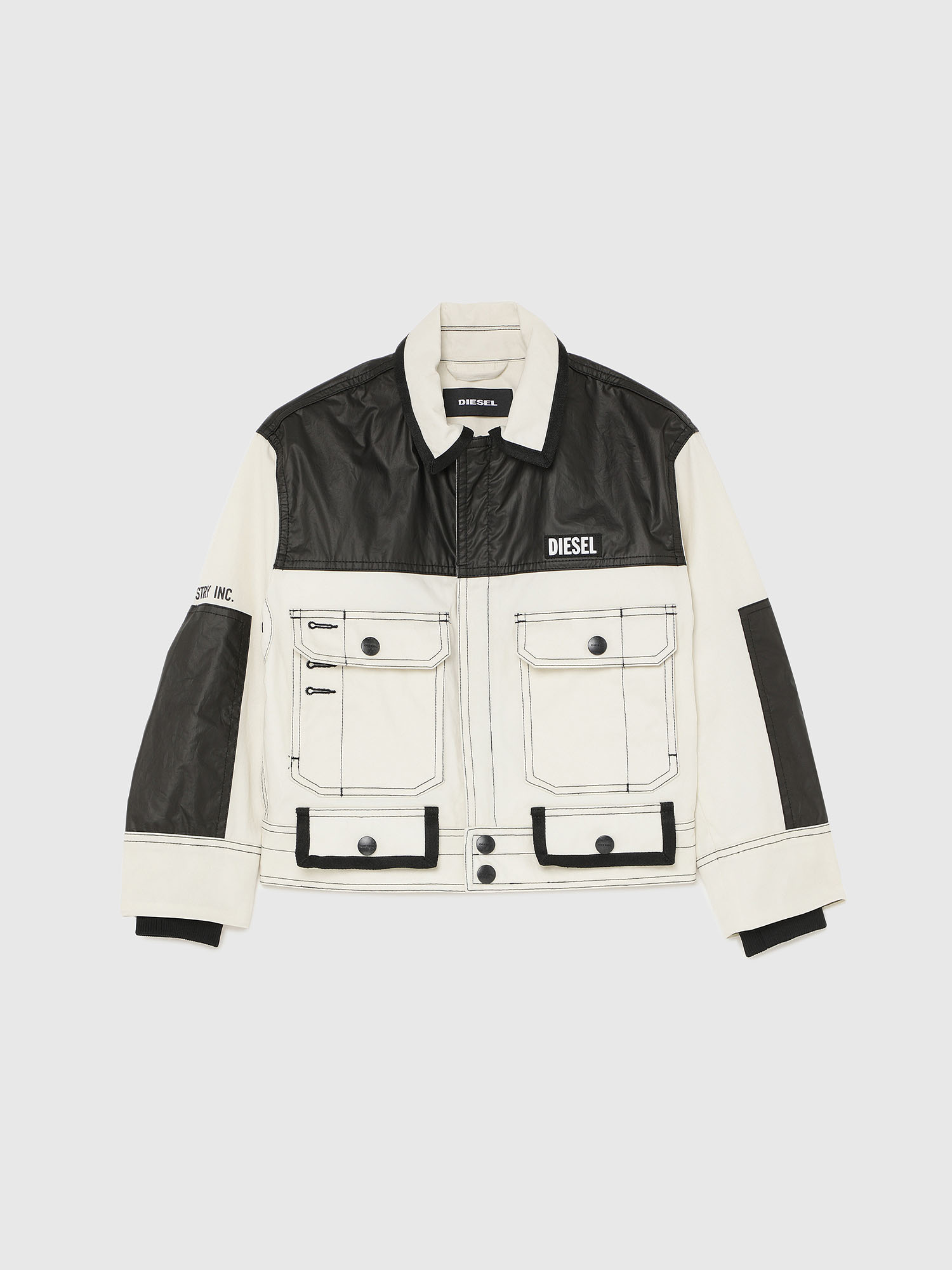 JKENDY, White/Black Diesel - JKENDY, White/Black - Jackets - Image 1
