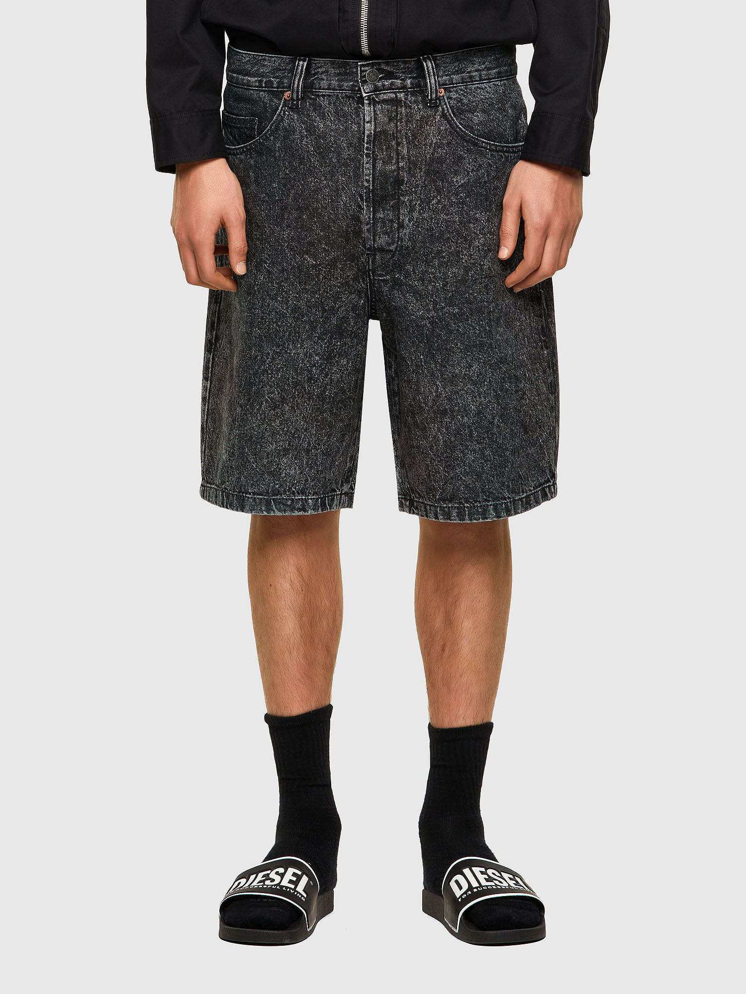 D-MAXS-SP, Black Diesel - D-MAXS-SP, Black - Shorts - Image 1