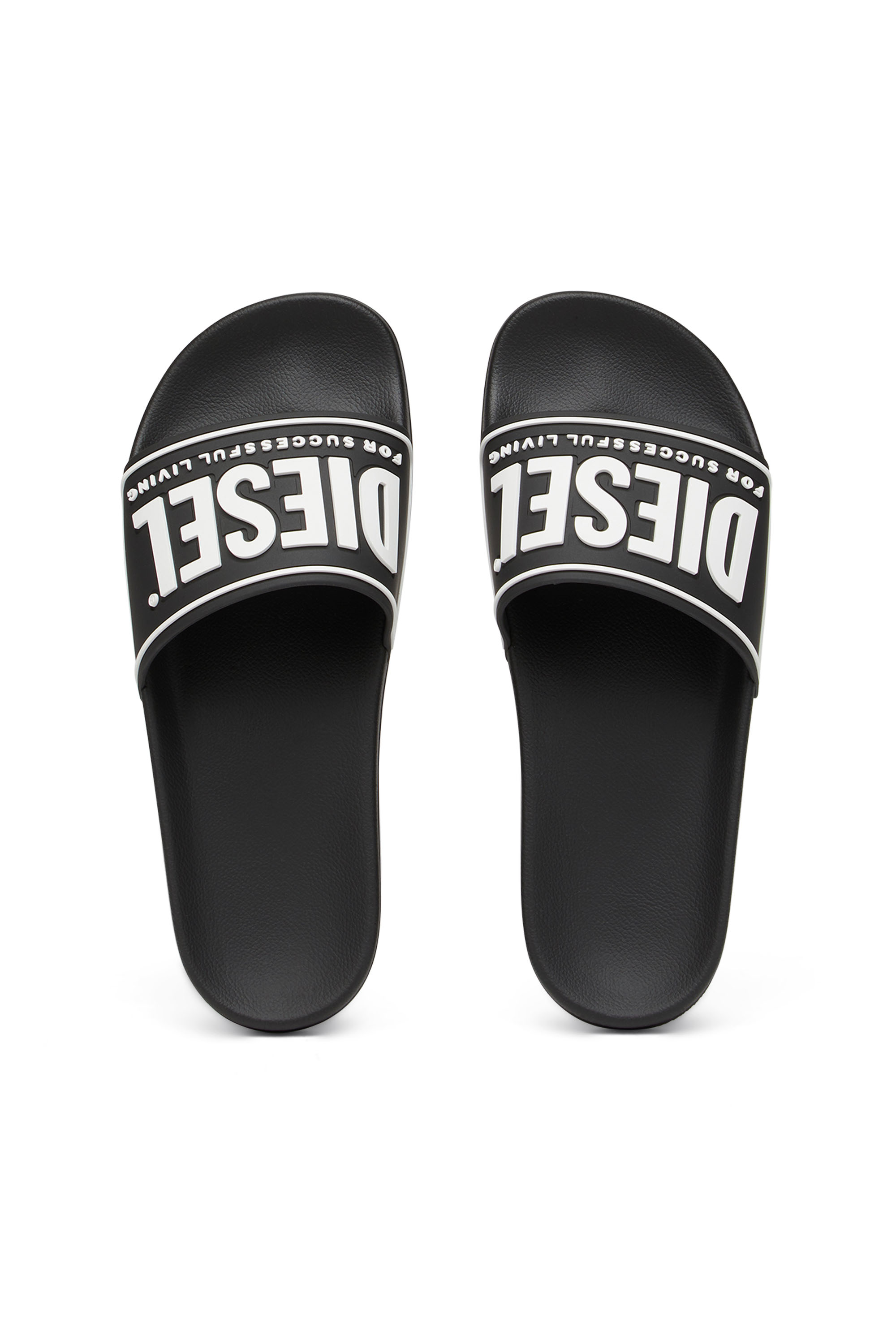 SA-MAYEMI CC W Woman: Rubber slides with embossed logo | Diesel