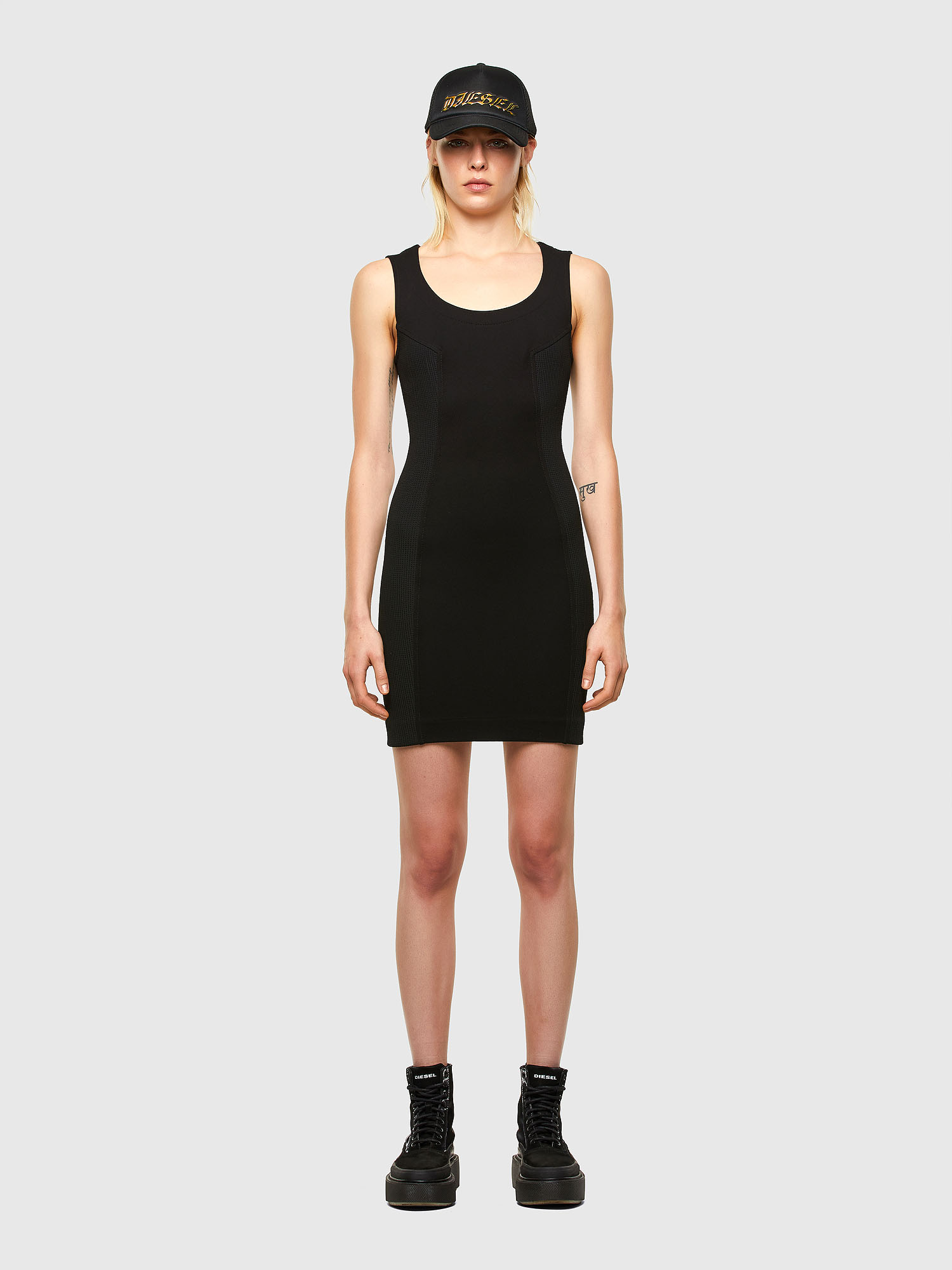 D-REKI, Black Diesel - D-REKI, Black - Dresses - Image 1