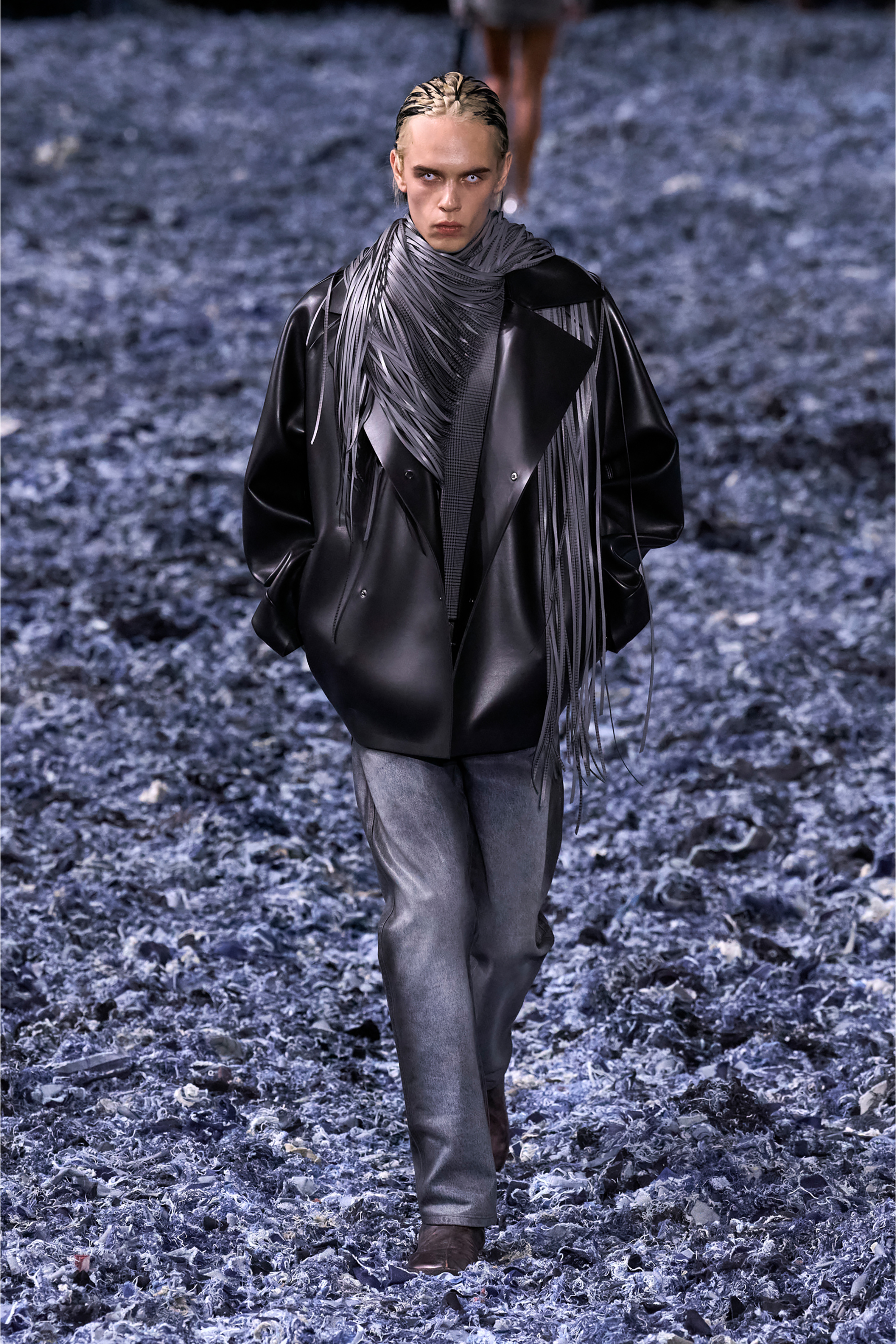 Diesel - Man's Slim Jeans 1993 D-Vyl 007BD, Black/Dark grey - 4