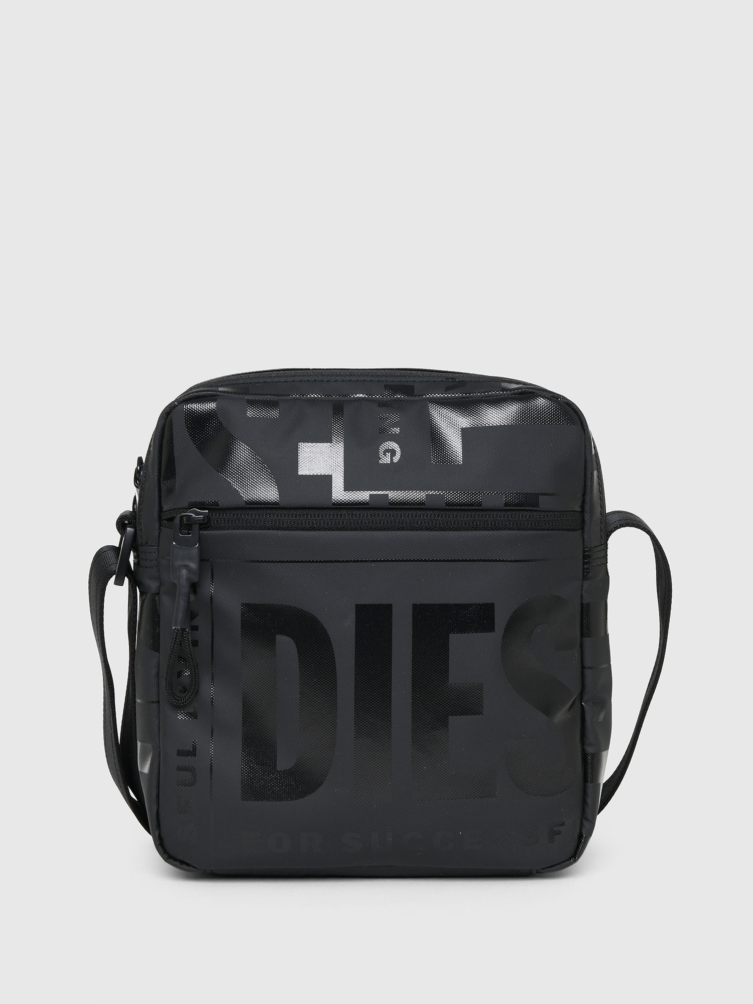 X-BOLD DOUBLE CROSS, Black Diesel - X-BOLD DOUBLE CROSS, Black - Crossbody Bags - Image 1