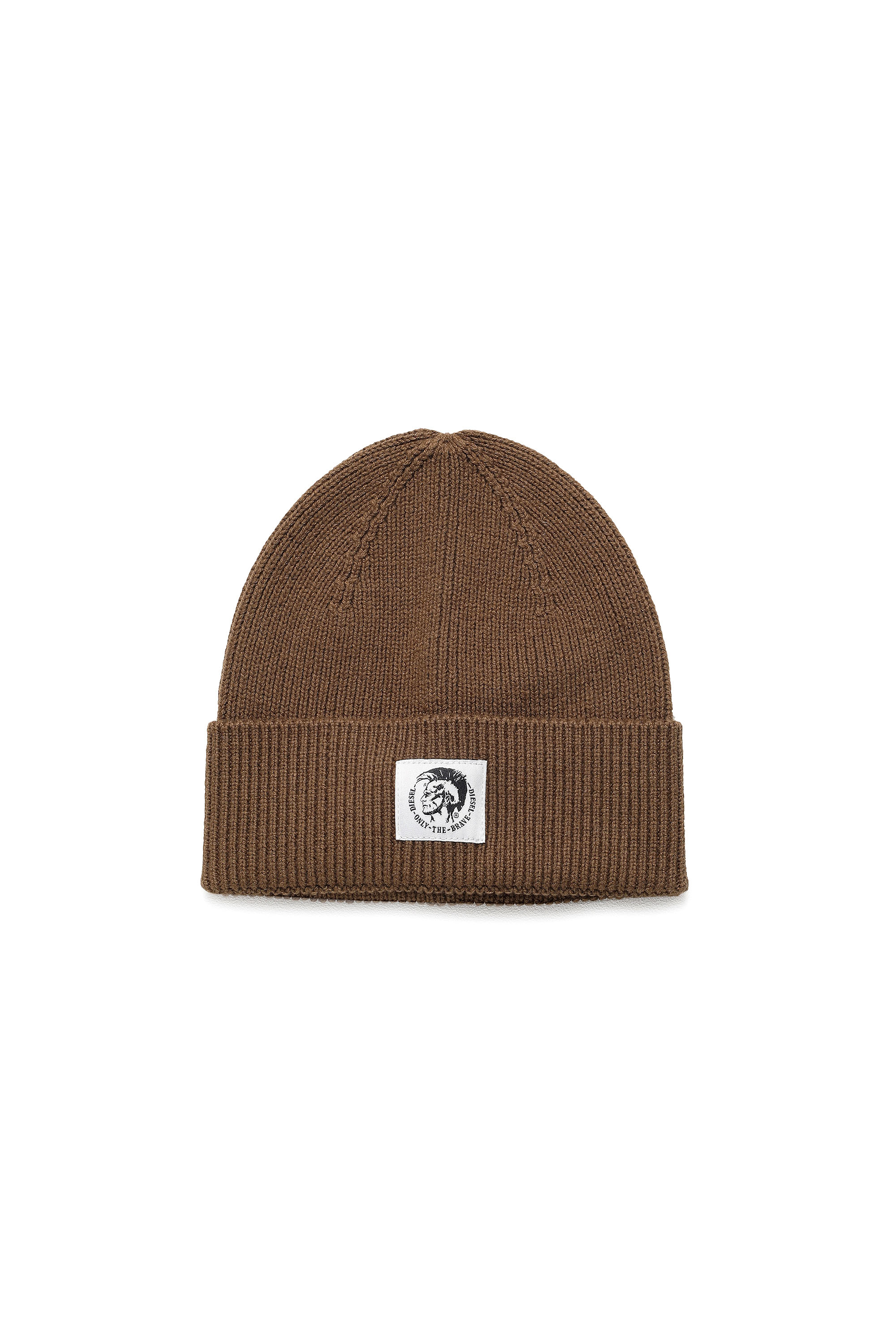 K-CODER-FULLY, Brown Diesel - K-CODER-FULLY, Brown - Knit caps - Image 1