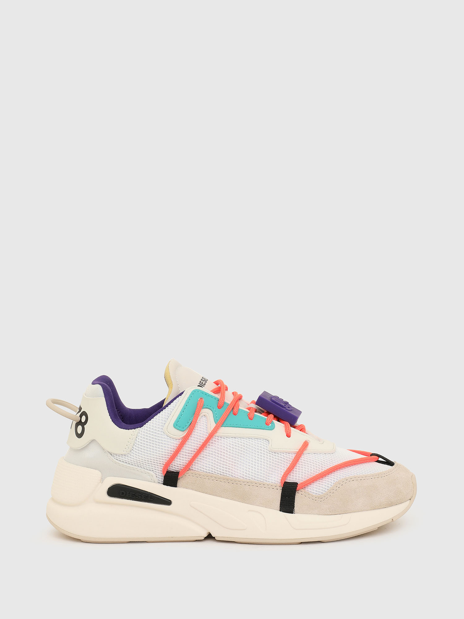 S-SERENDIPITY LC EVO, White/Pink Diesel - S-SERENDIPITY LC EVO, White/Pink - Sneakers - Image 1