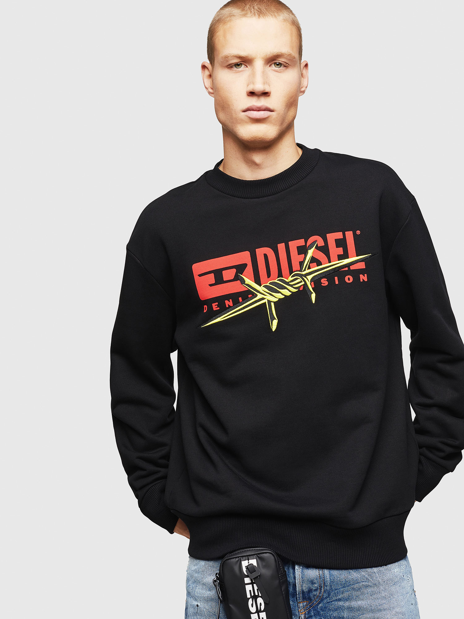 S-BAY-BX5, Black Diesel - S-BAY-BX5, Black - Sweaters - Image 1