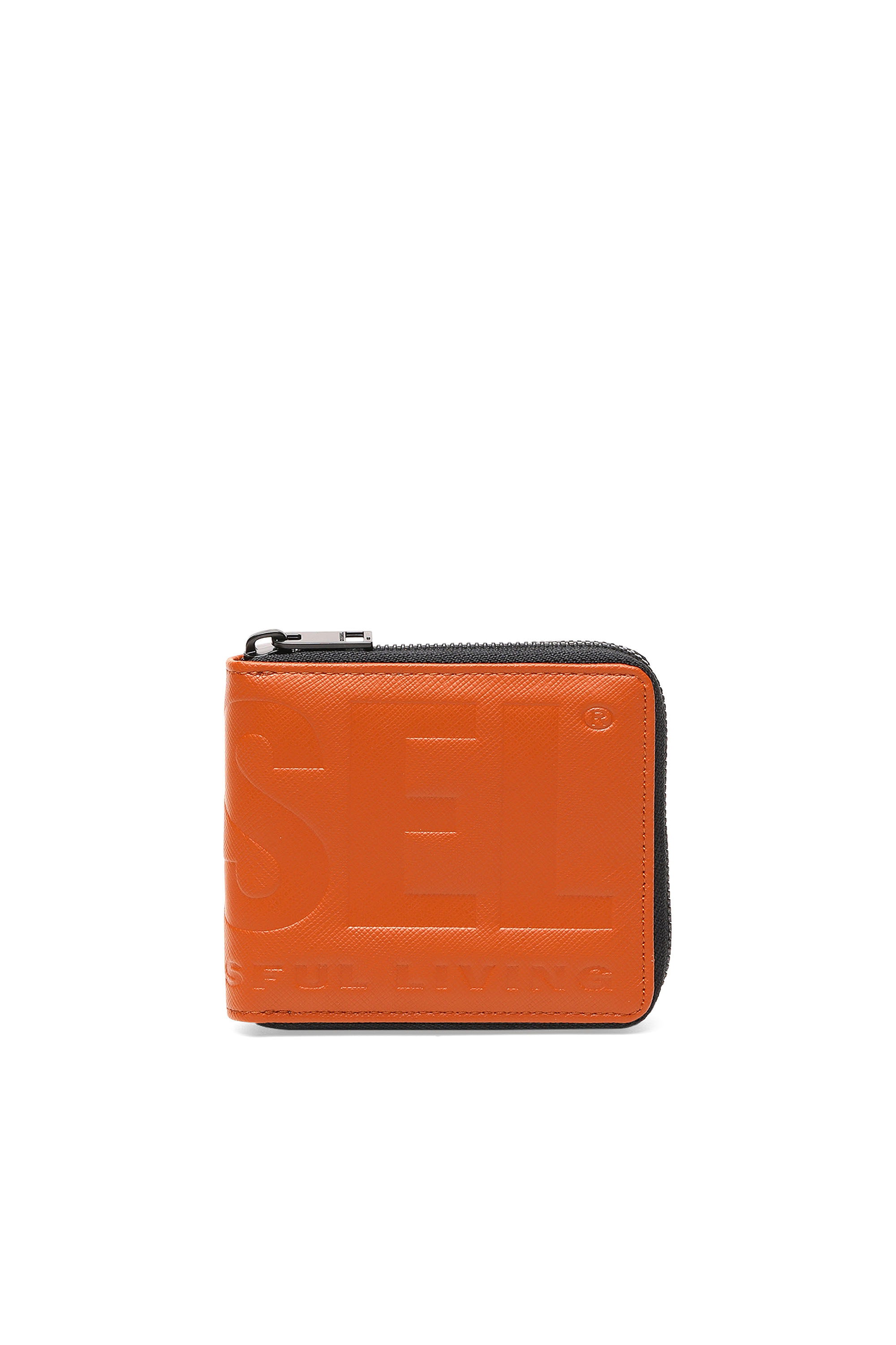 HIRESH XS ZIPPI, Orange Diesel - HIRESH XS ZIPPI, Orange - Zip-Round Wallets - Image 1