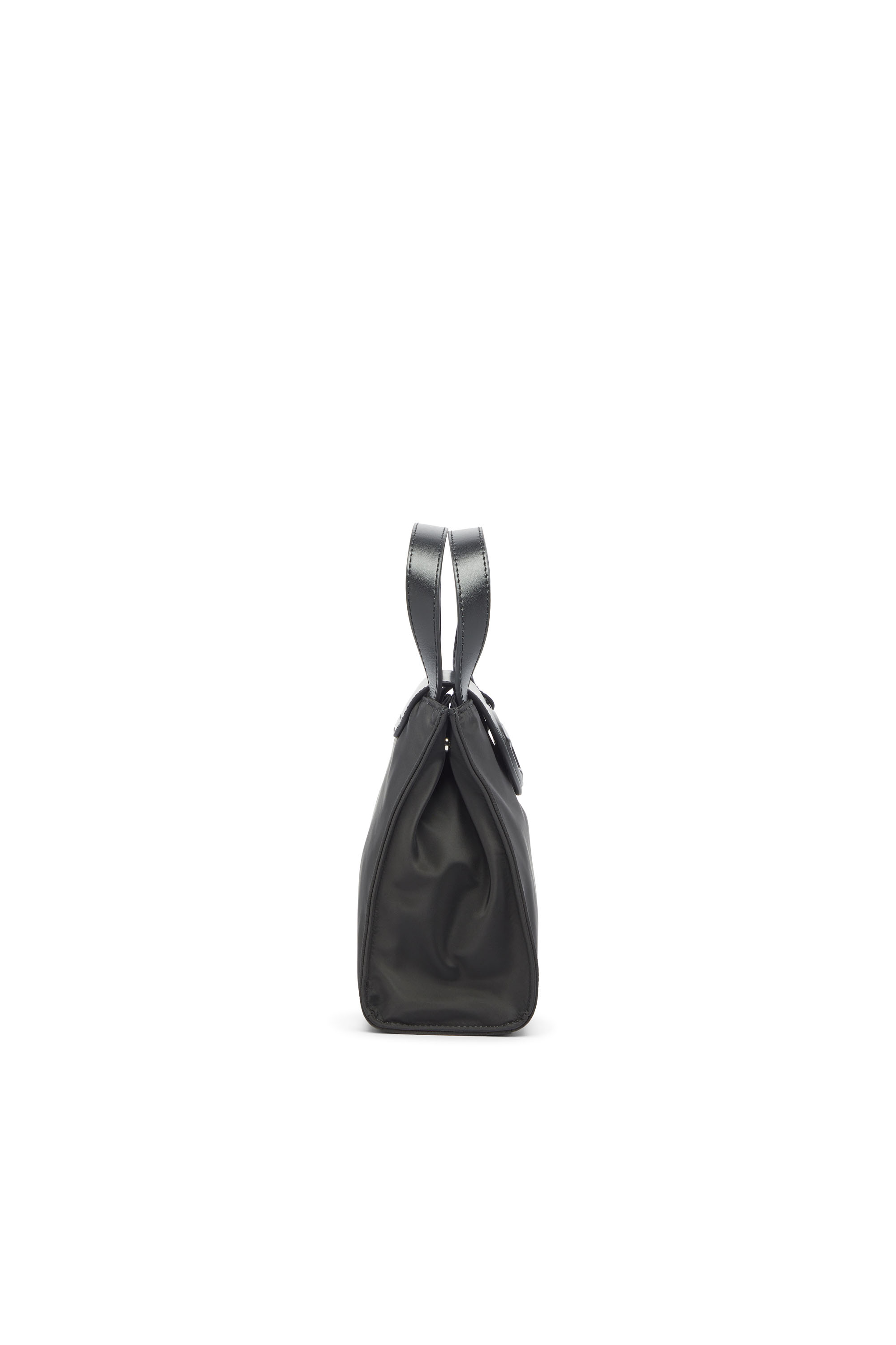 Diesel - 1DR TOTE E/W XS, Unisex's 1DR - Handbag in nylon and leather in Black - 4