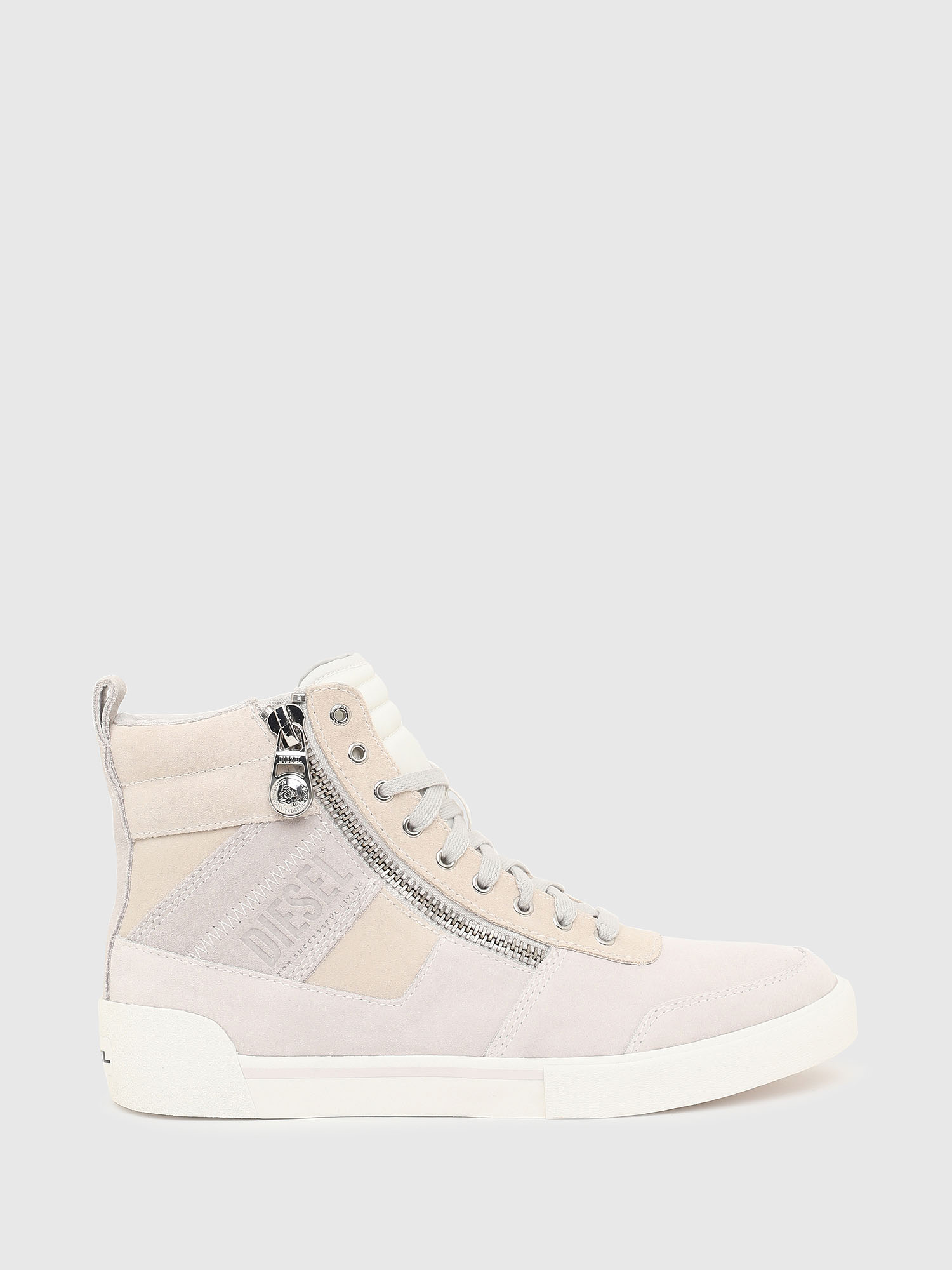 S-DVELOWS MID CUT, Pink Diesel - S-DVELOWS MID CUT, Pink - Sneakers - Image 1