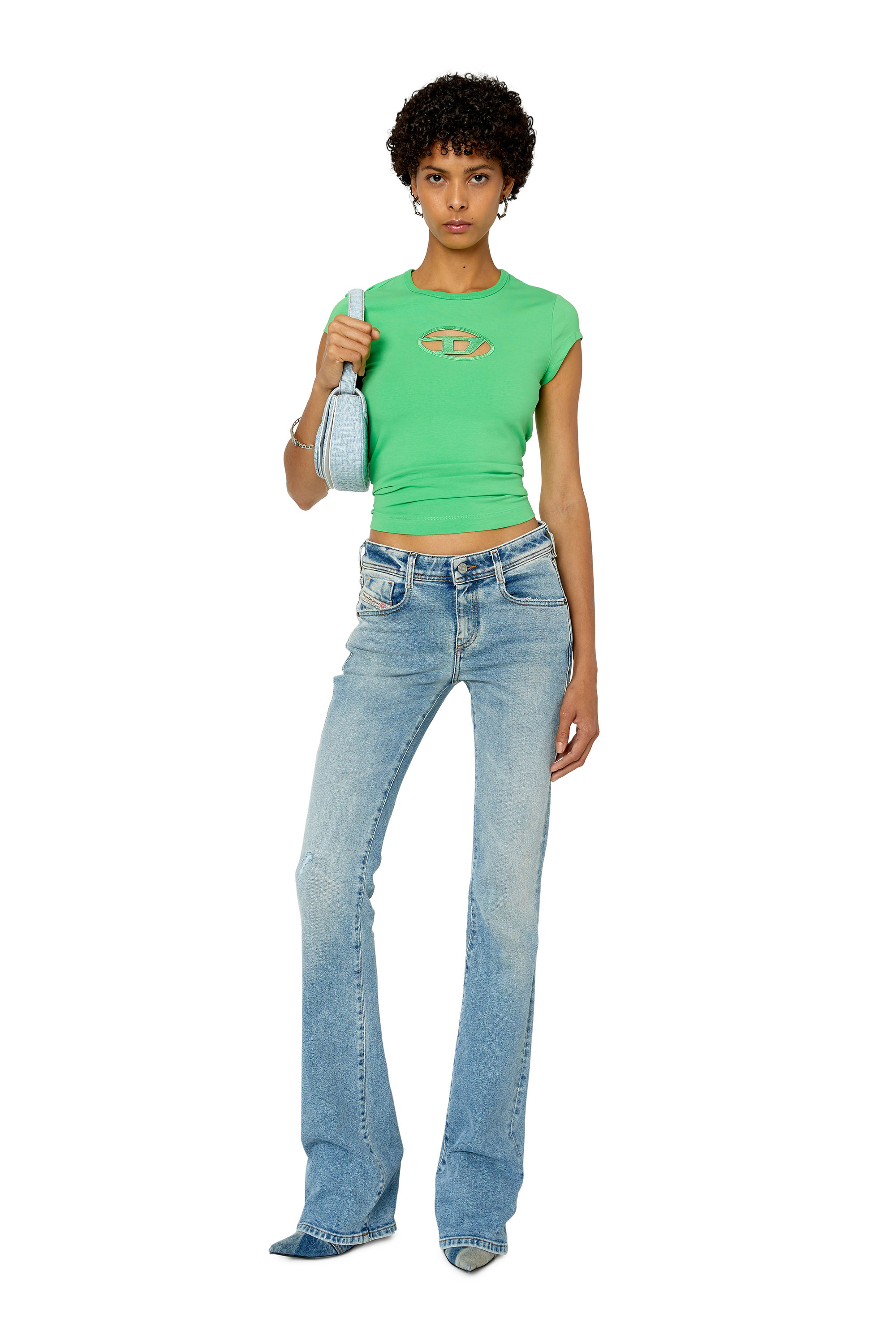 Diesel - T-ANGIE, Water Green - Image 5
