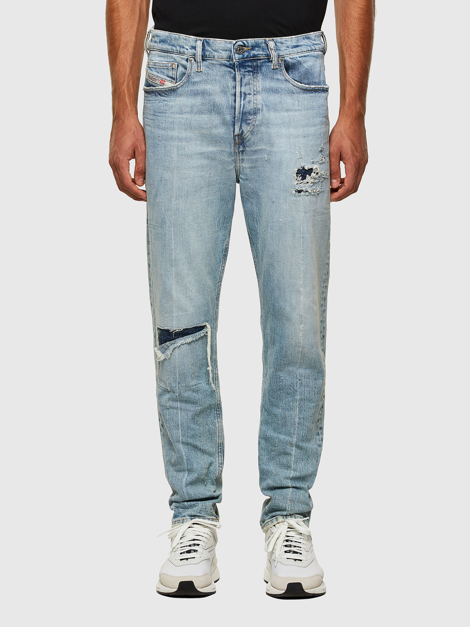 D-Vider 009JR, Light Blue Diesel - D-Vider 009JR, Light Blue - Jeans - Image 1