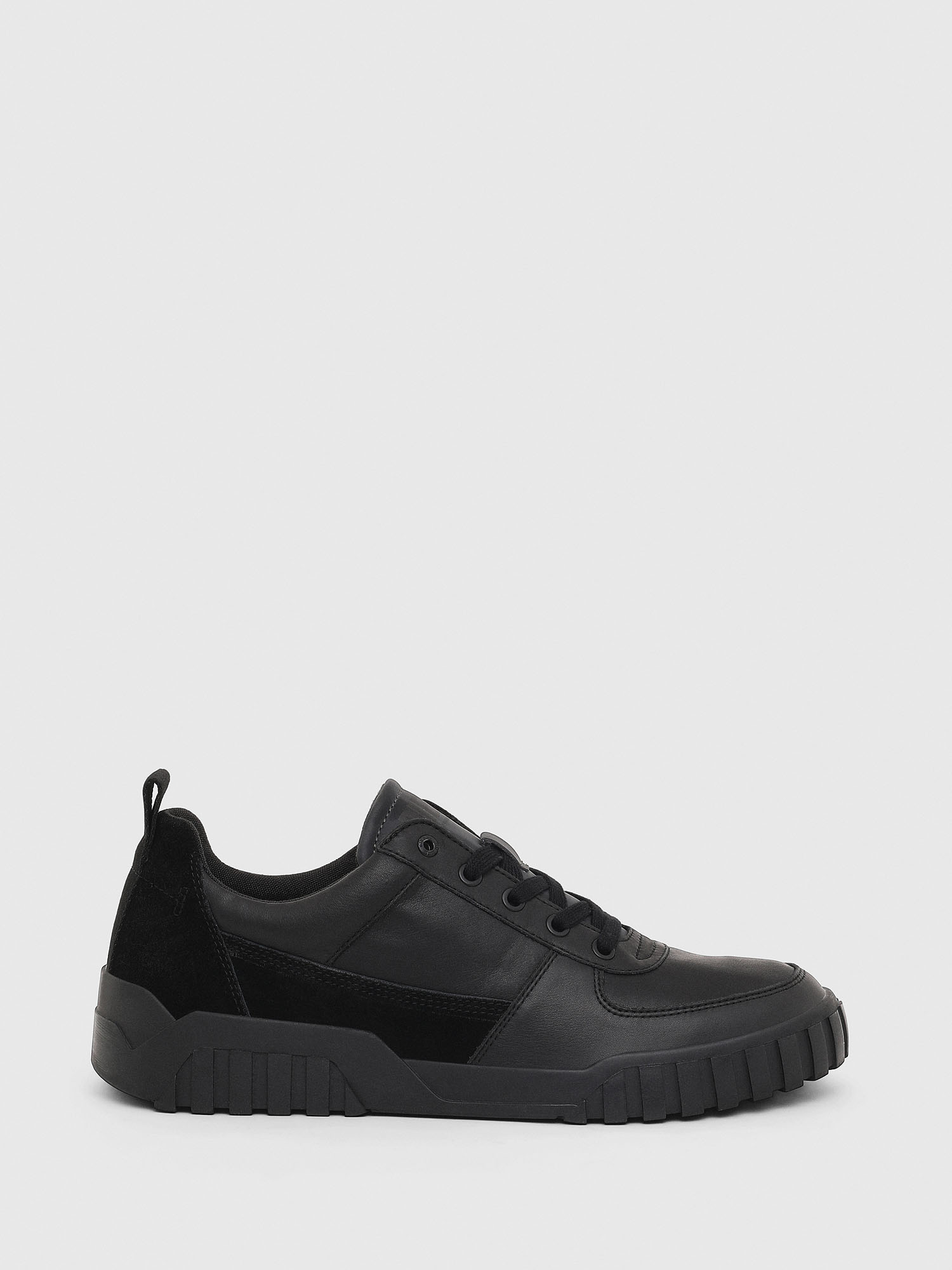 S-RUA LOW, Black Diesel - S-RUA LOW, Black - Sneakers - Image 1