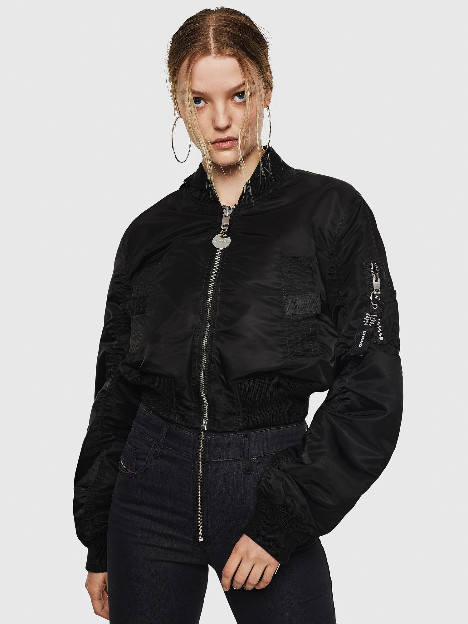 G-MANUA, Black Diesel - G-MANUA, Black - Jackets - Image 1