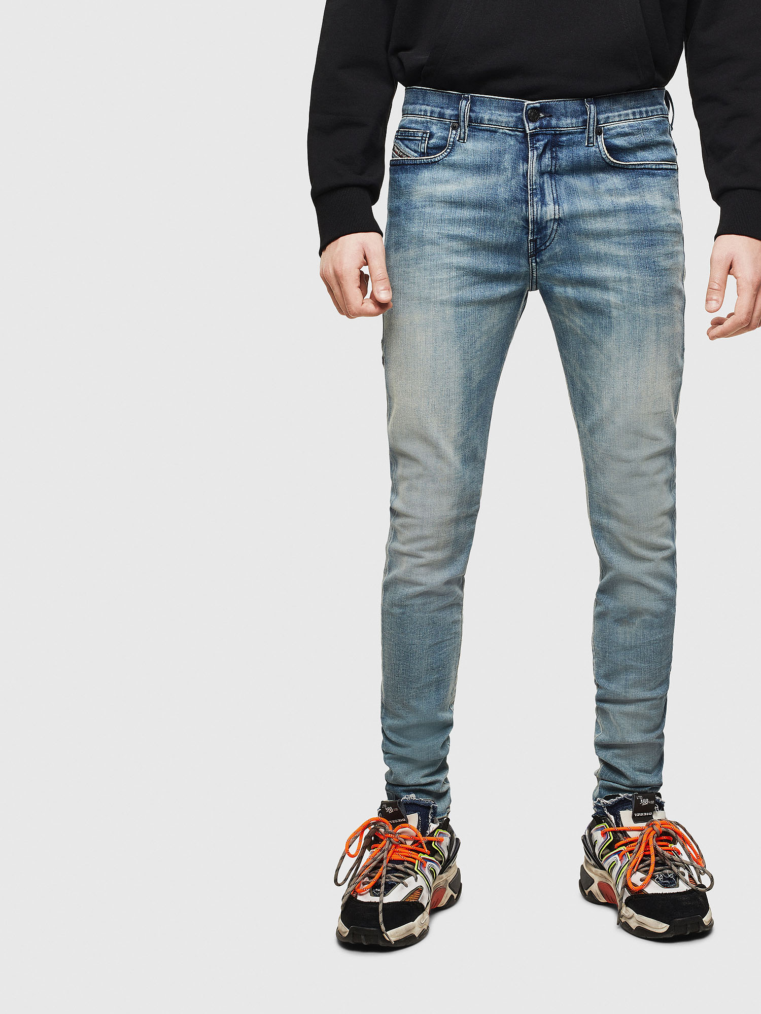 D-Amny 069LH, Medium blue Diesel - D-Amny 069LH, Medium blue - Jeans - Image 1