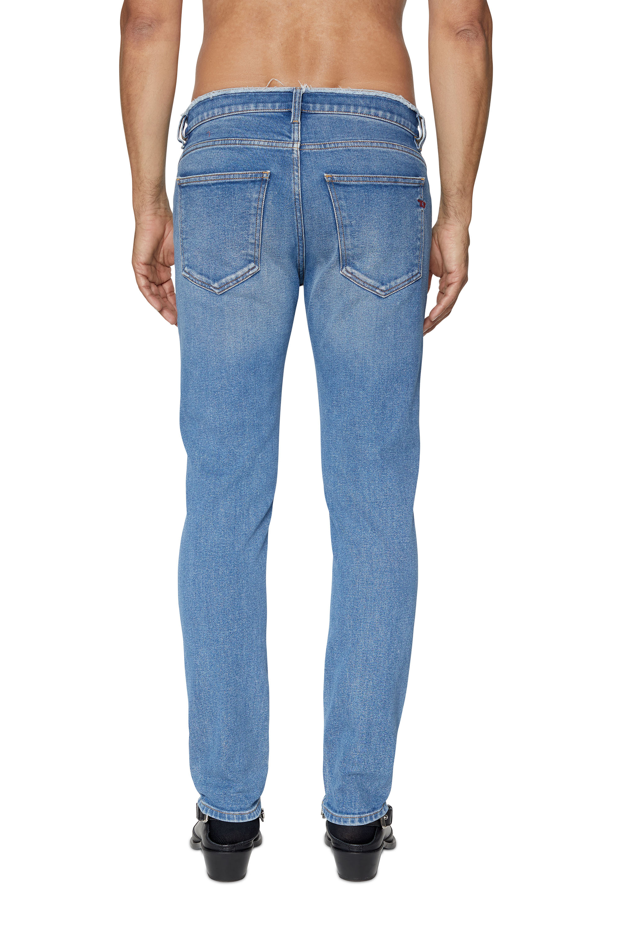 Diesel - Slim Jeans 2019 D-Strukt 09E19, Medium blue - Image 2