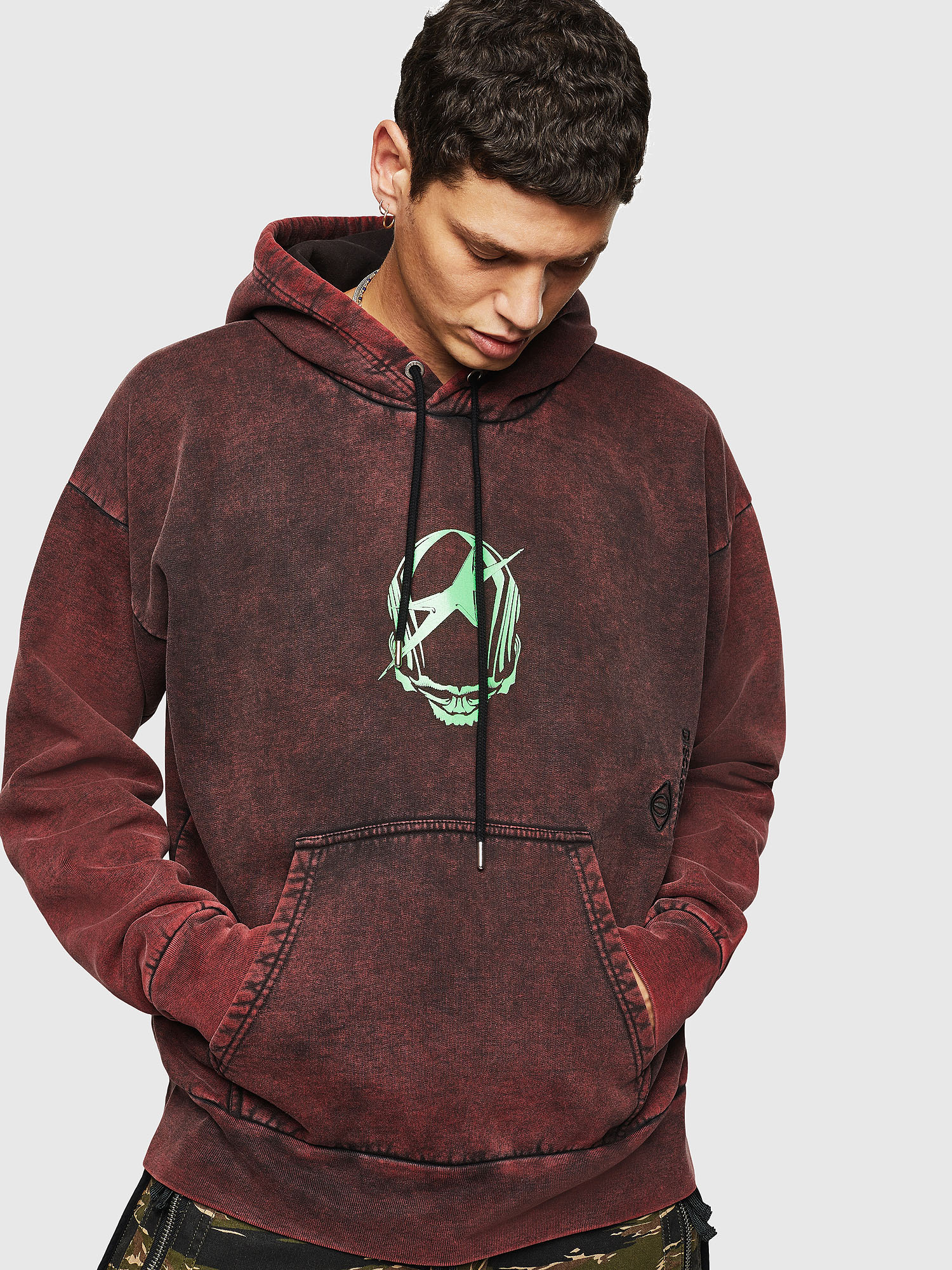 S-ALBY-ACID, Bordeaux Diesel - S-ALBY-ACID, Bordeaux - Sweaters - Image 1