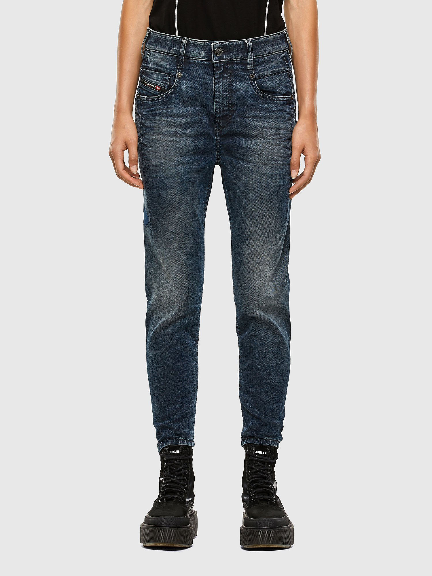 Fayza JoggJeans 069PD, Dark Blue Diesel - Fayza JoggJeans 069PD, Dark Blue - Jeans - Image 1