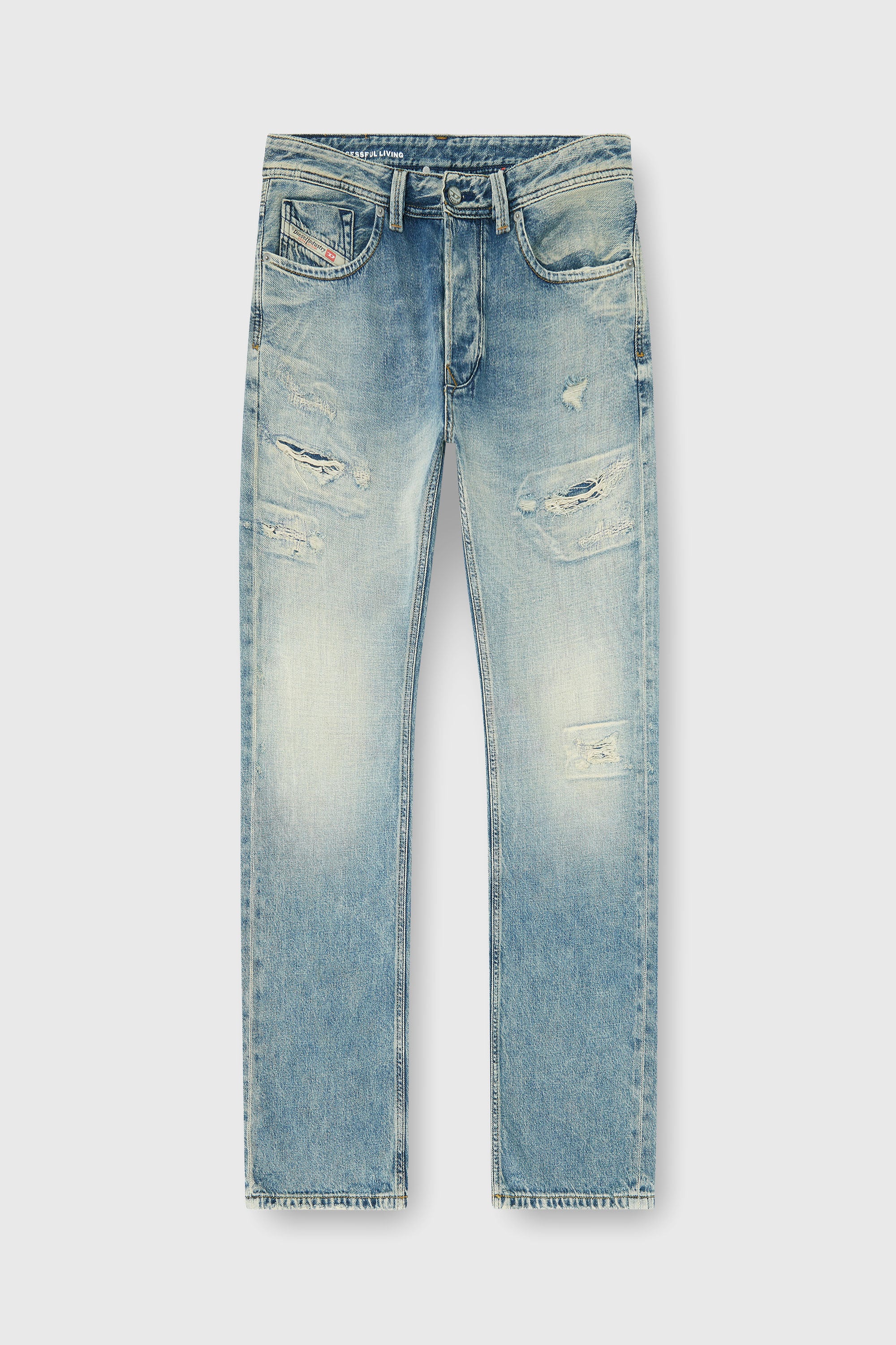 Diesel - Man's Regular Jeans 1985 Larkee 09P62, Medium blue - 6