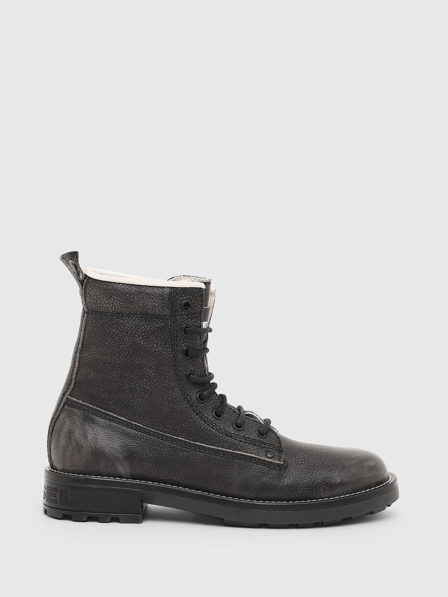 D-THROUPER DBB W, Dark grey Diesel - D-THROUPER DBB W, Dark grey - Ankle Boots - Image 1