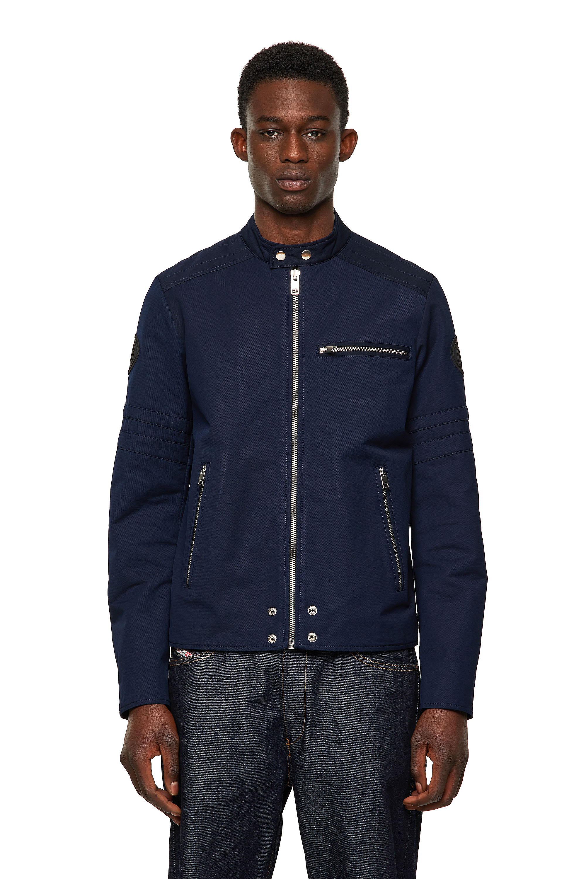 J-GLORY, Dark Blue Diesel - J-GLORY, Dark Blue - Jackets - Image 1