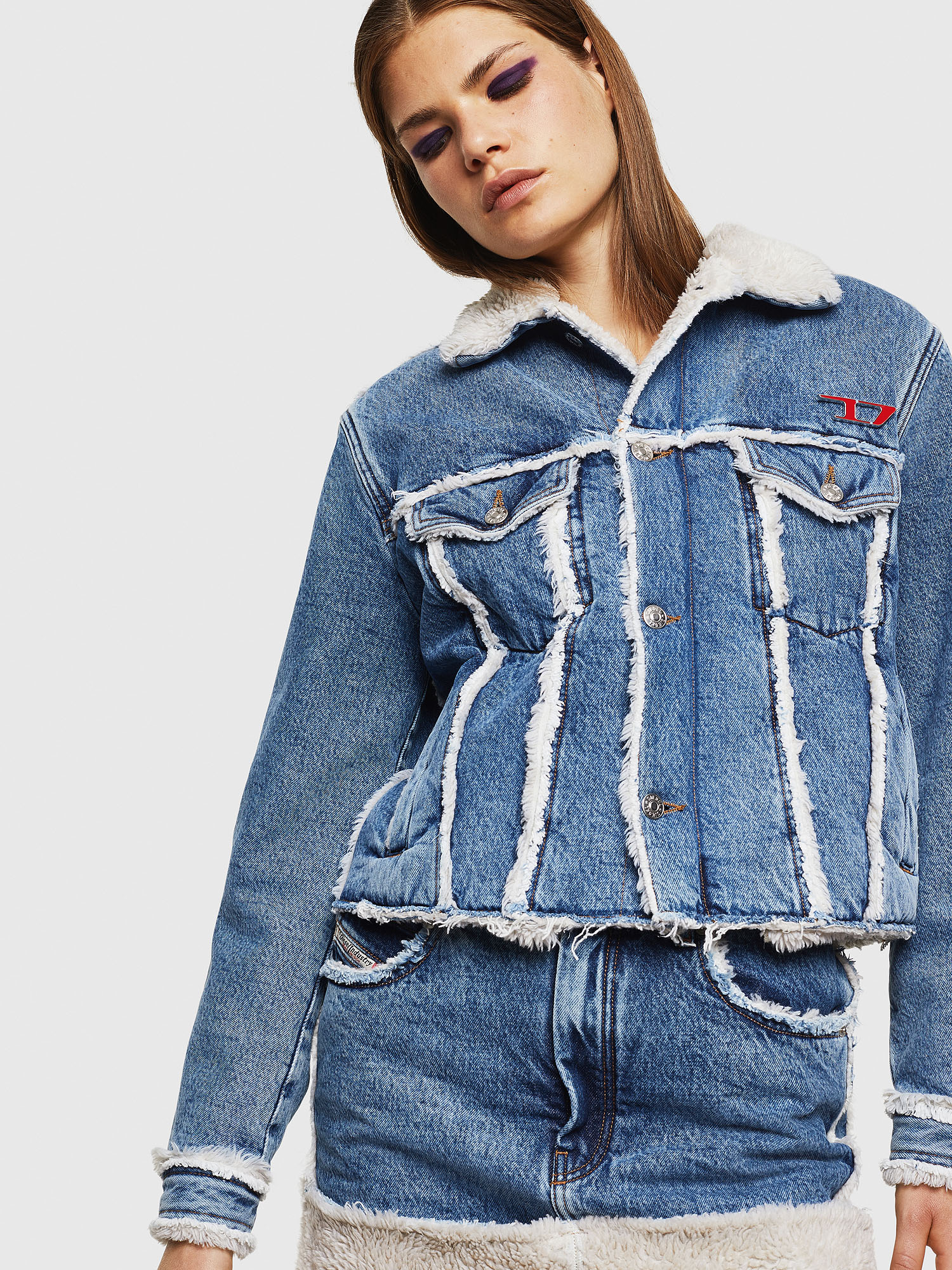 DE-SVEA, Light Blue Diesel - DE-SVEA, Light Blue - Winter Jackets - Image 1