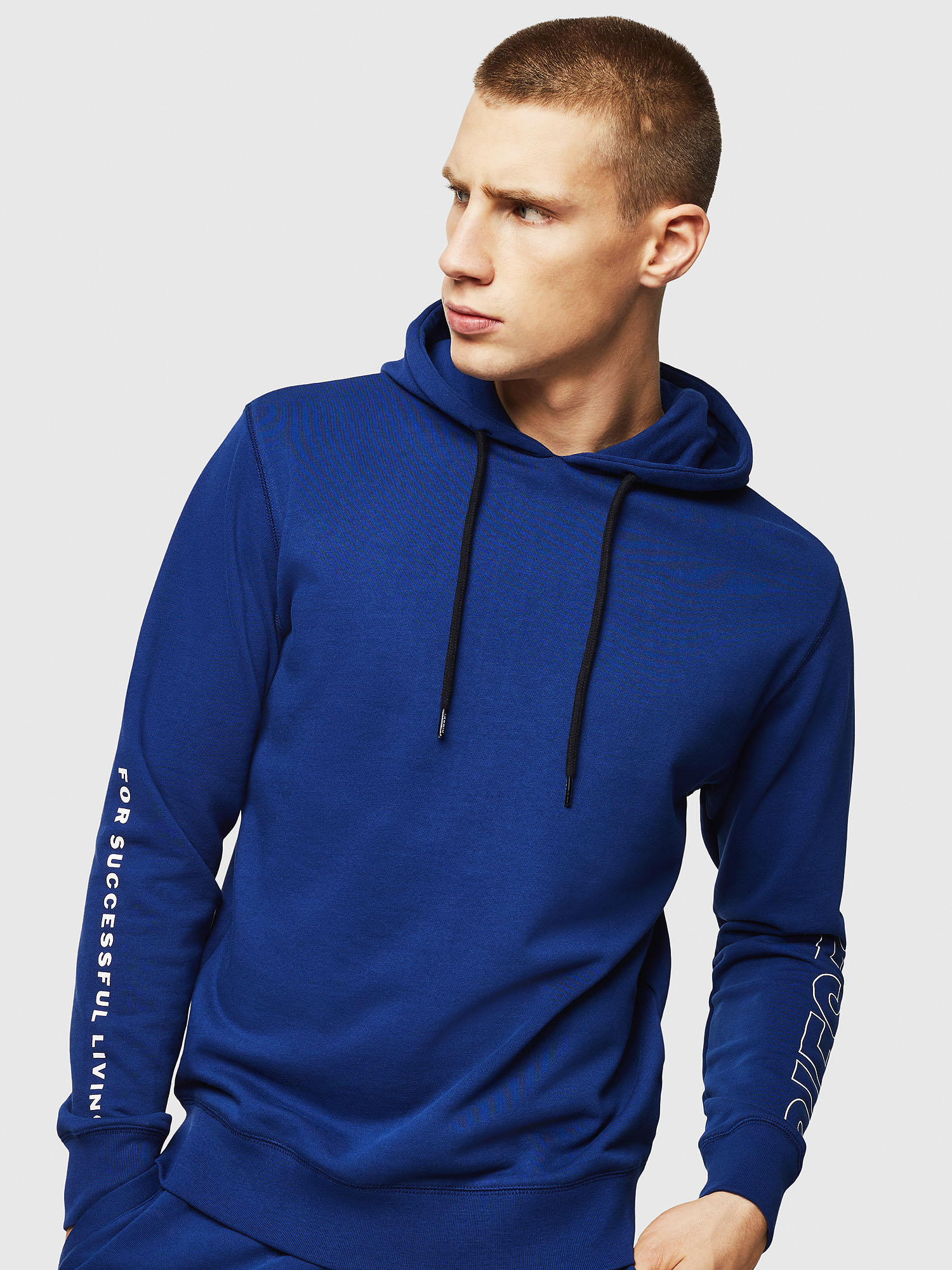 UMLT-BRANDON, Blue Diesel - UMLT-BRANDON, Blue - Sweaters - Image 1