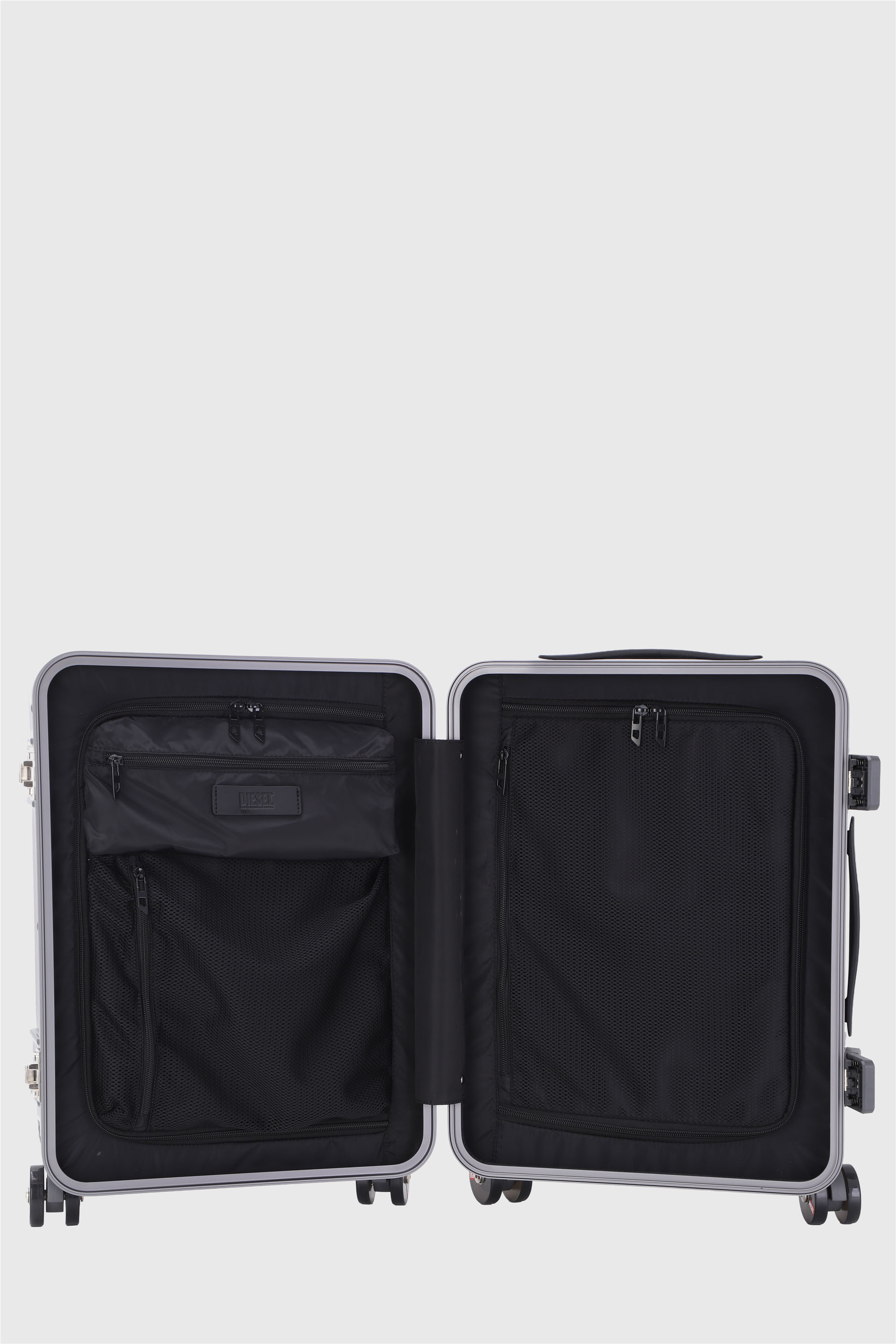 Diesel - DIESEL PC STRONG IMAGE TROLLEY- DSL003, Unisex's Rugged suitcase size S in Dark grey - 3