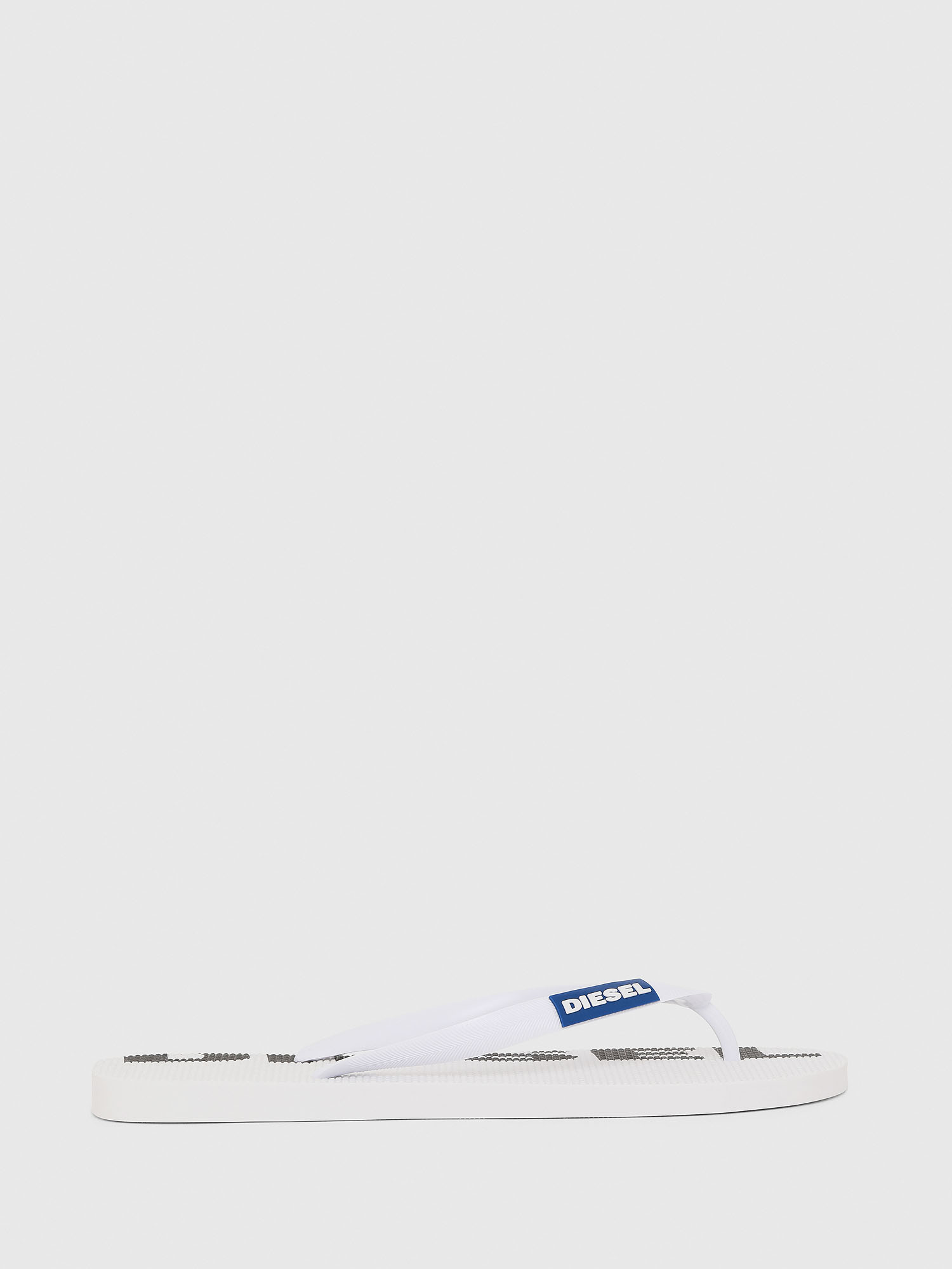 SA-BRIIAN, White/Black Diesel - SA-BRIIAN, White/Black - Slippers - Image 1