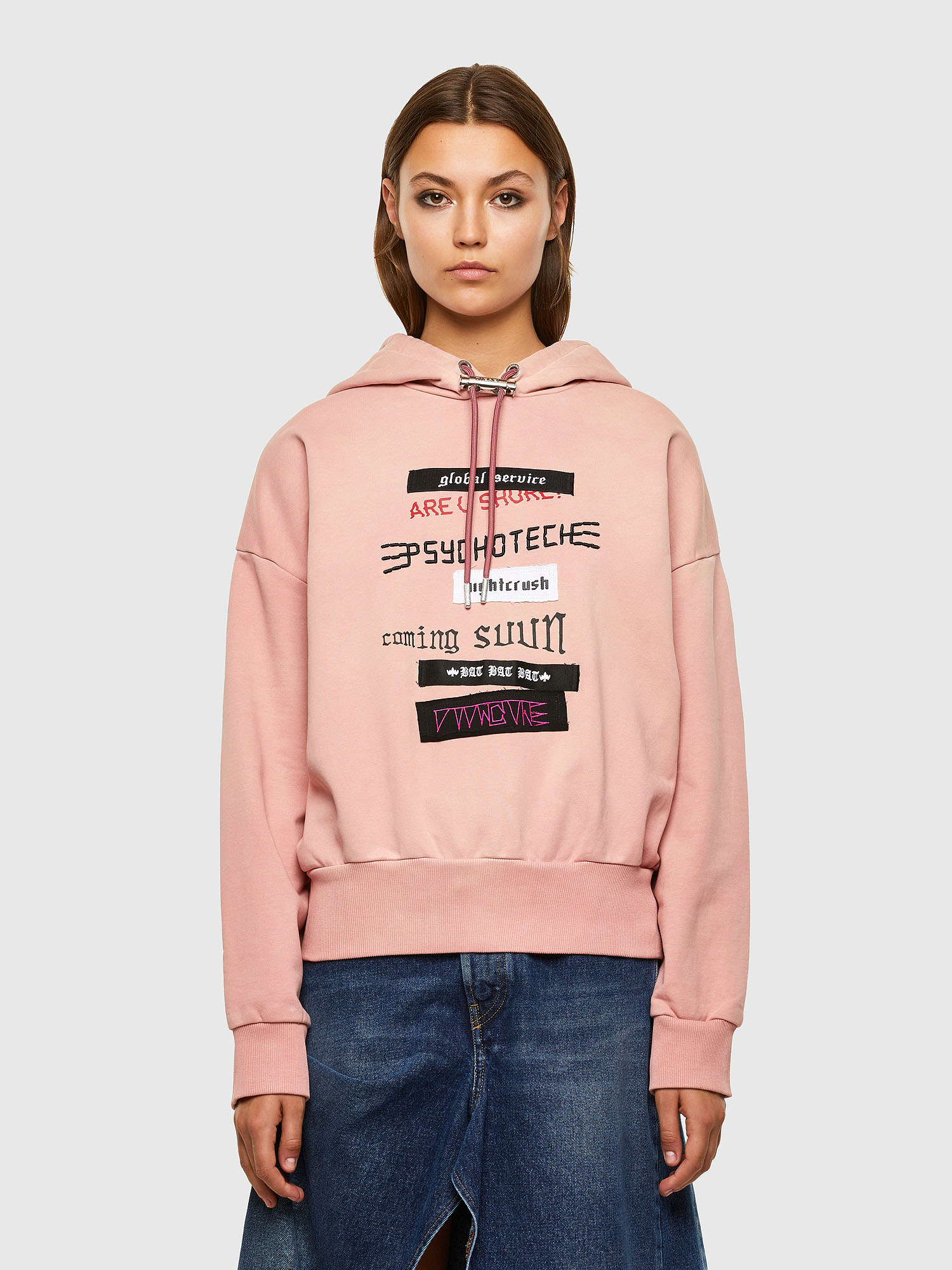 F-MAGDALENA-V1, Pink Diesel - F-MAGDALENA-V1, Pink - Sweaters - Image 1