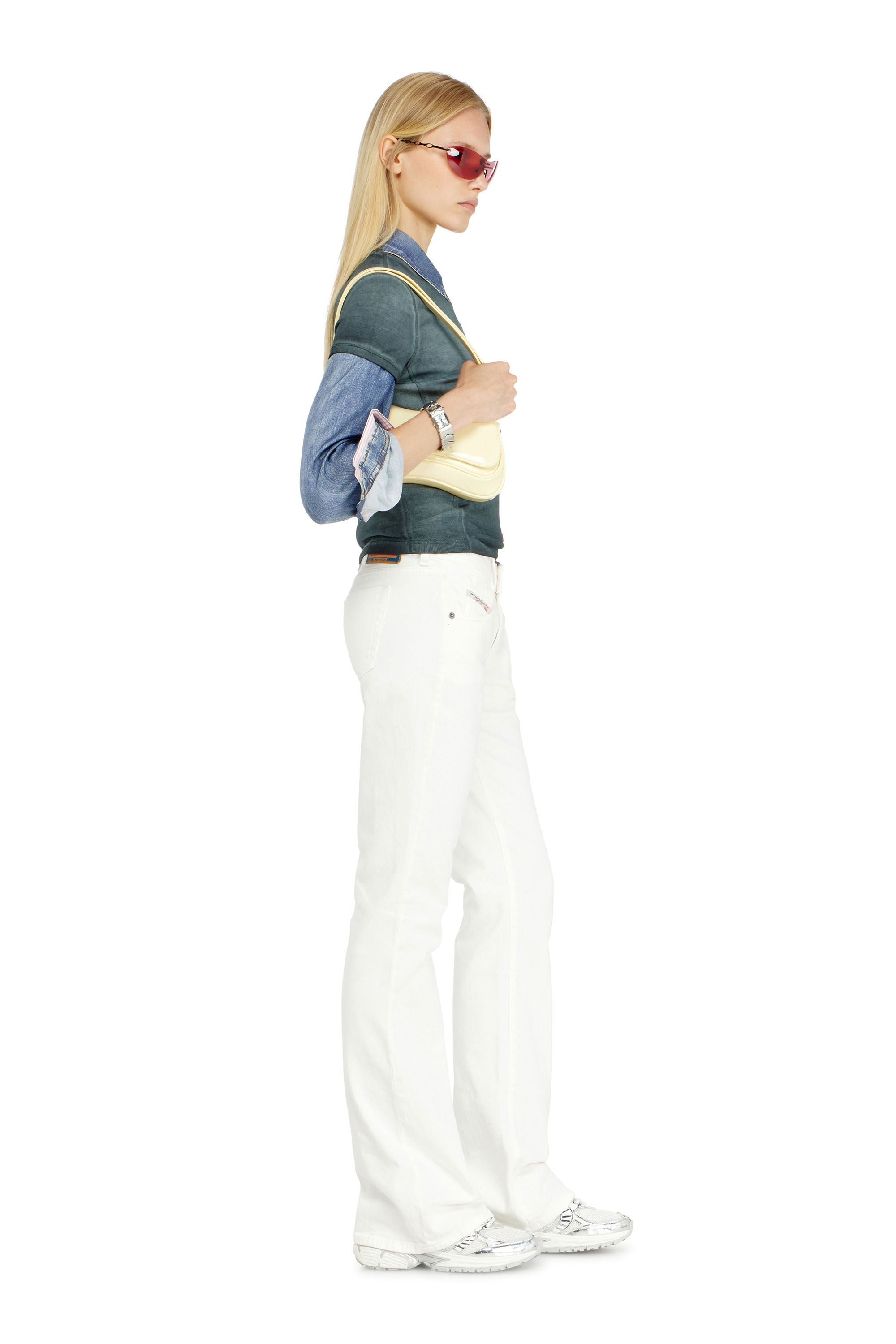 Diesel - Woman's Bootcut Jeans 1969 D-Ebbey 09D63, White - 4
