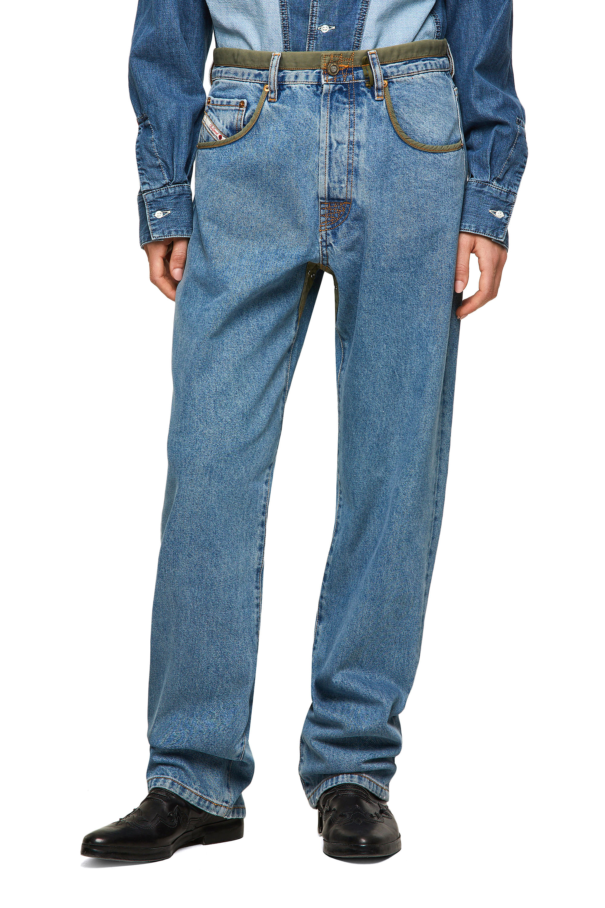 DxD-P3 0CBBI, Light Blue Diesel - DxD-P3 0CBBI, Light Blue - Jeans - Image 1