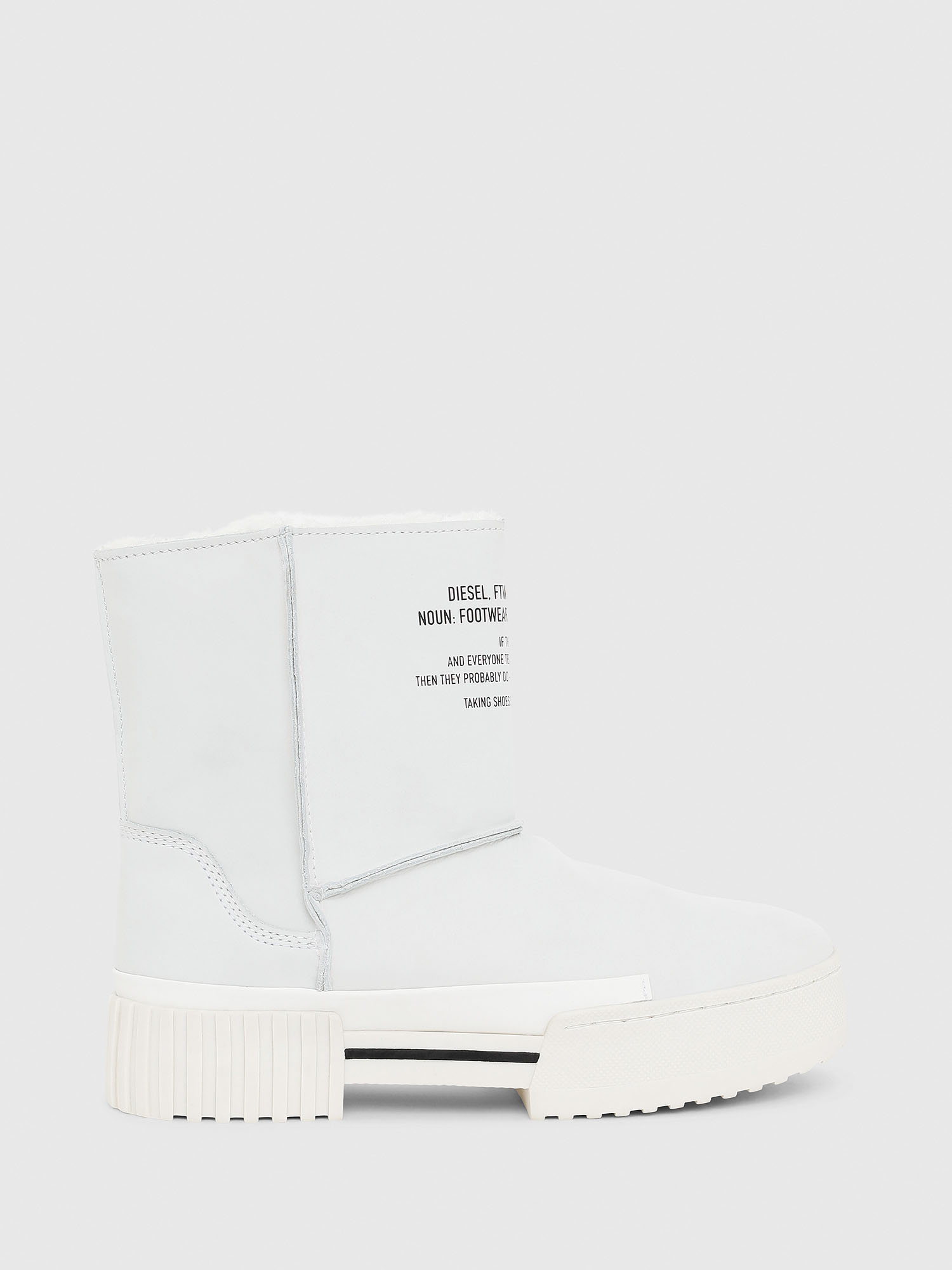 H-MERLEY AB, White Diesel - H-MERLEY AB, White - Ankle Boots - Image 1