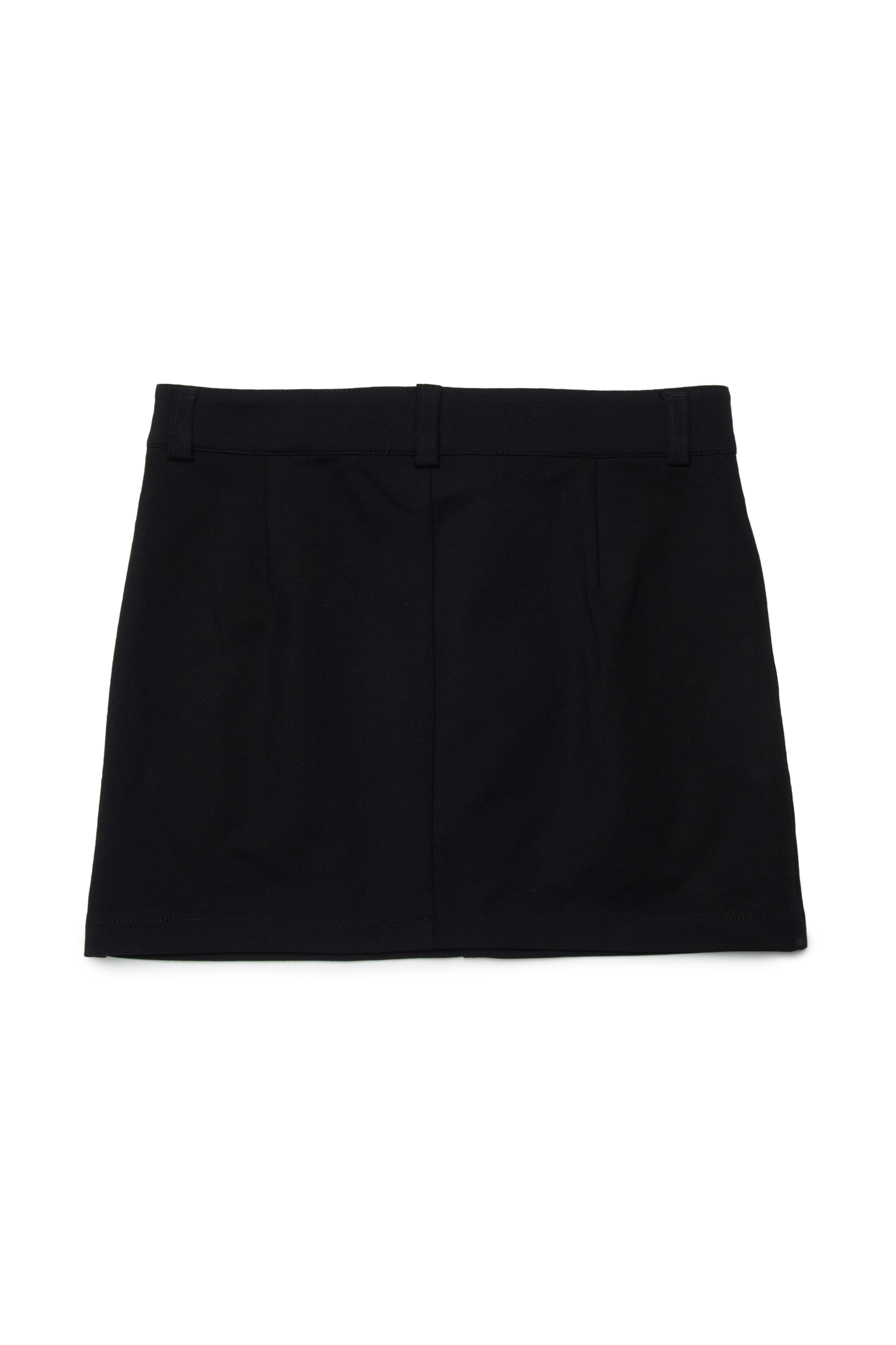 Diesel - GAMY, Woman's Viscose-blend skirt with front darts in Black - 2
