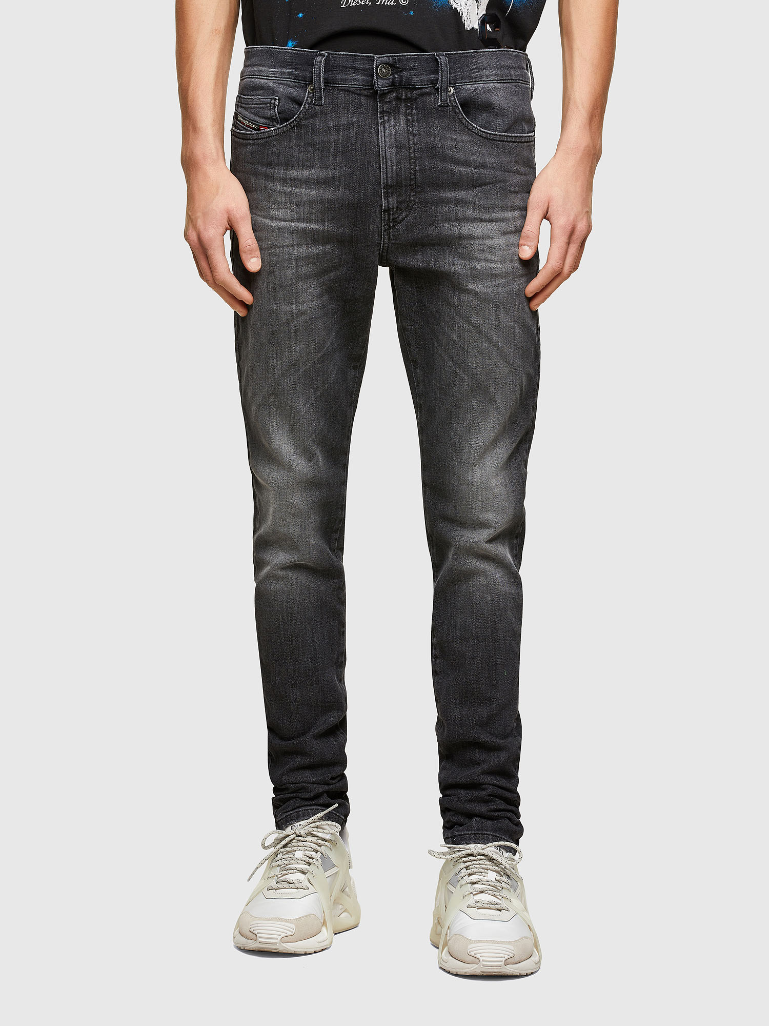 D-Reeft JoggJeans® 009SU, Black/Dark grey Diesel - D-Reeft JoggJeans® 009SU, Black/Dark grey - Jeans - Image 1