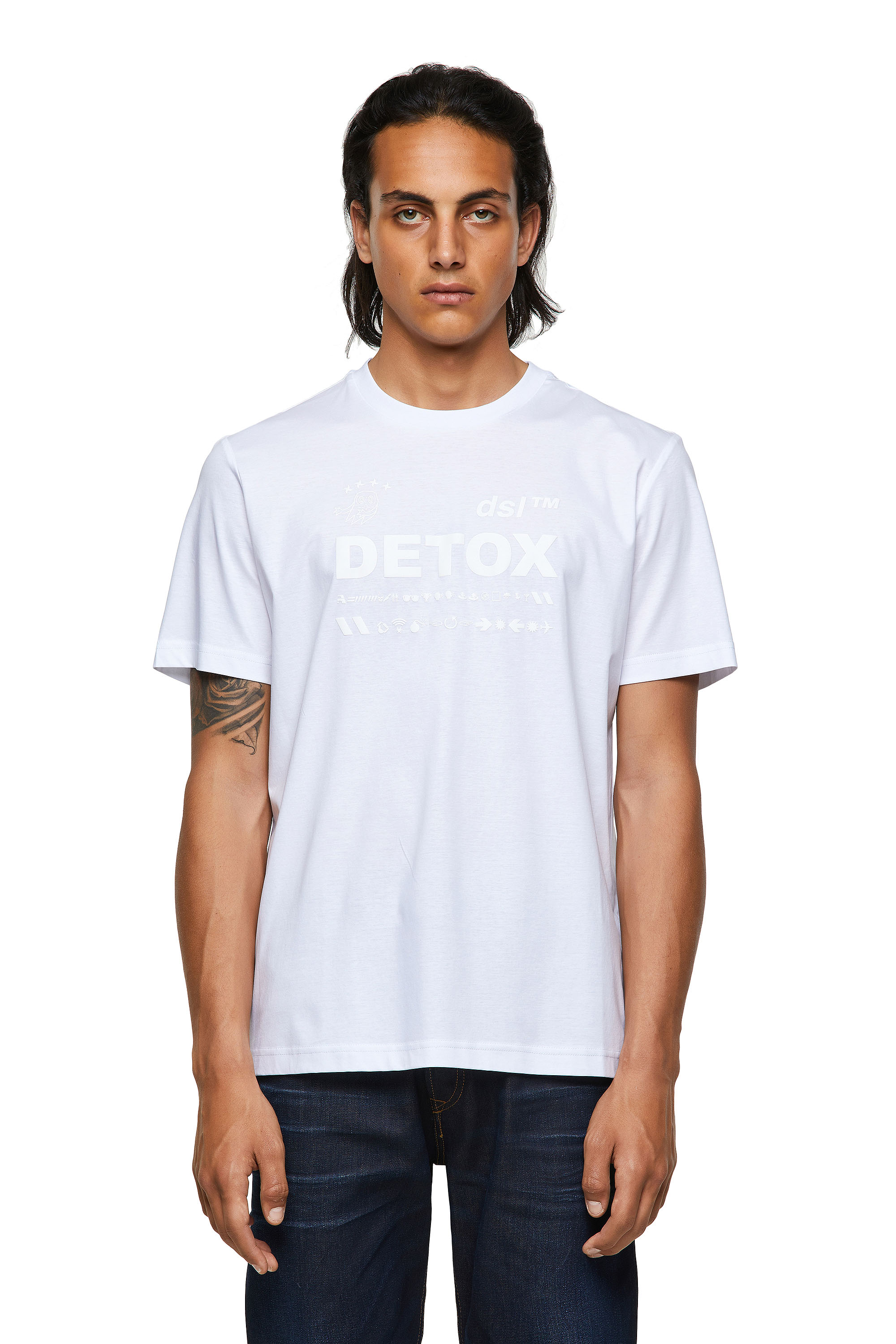 T-JUST-B63, White Diesel - T-JUST-B63, White - T-Shirts - Image 1