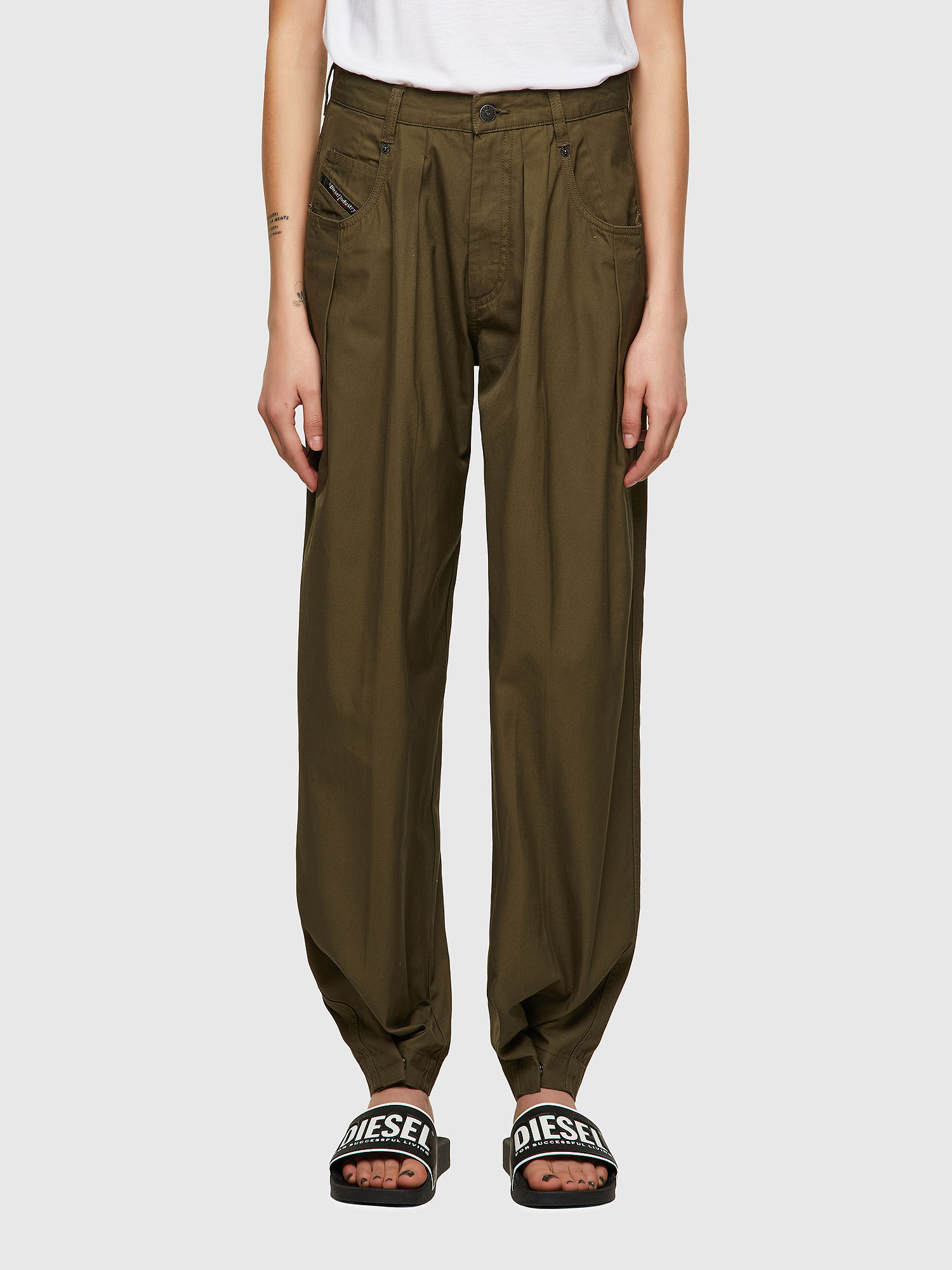 P-JO-A, Military Green Diesel - P-JO-A, Military Green - Pants - Image 1