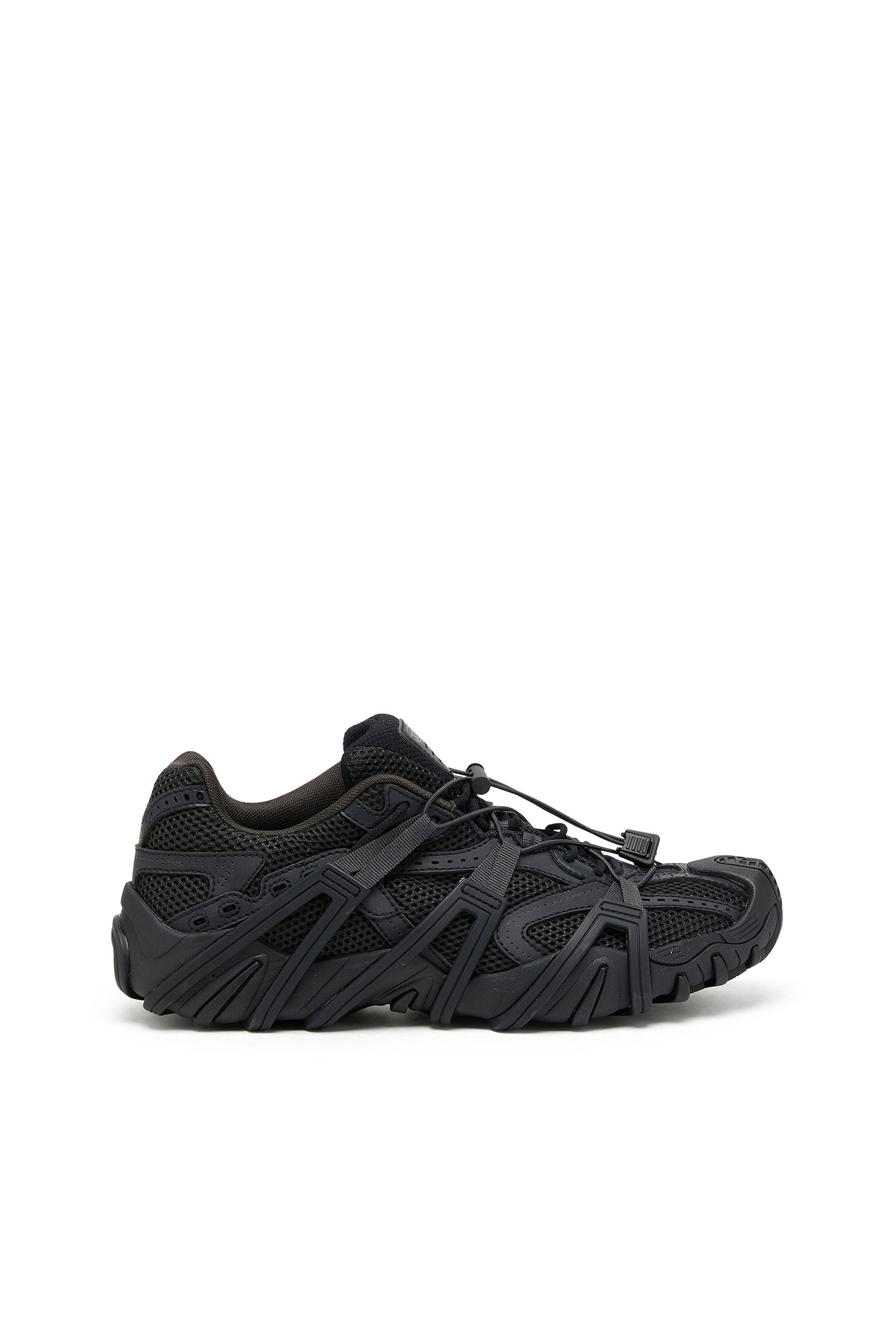 Men's S-Prototype Cr-Mesh and PU sneakers with double lacing 